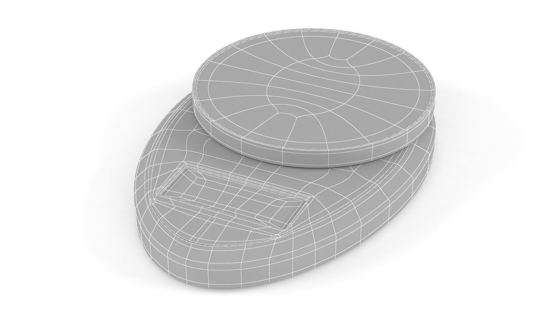 Kitchen Scale 3D model_6