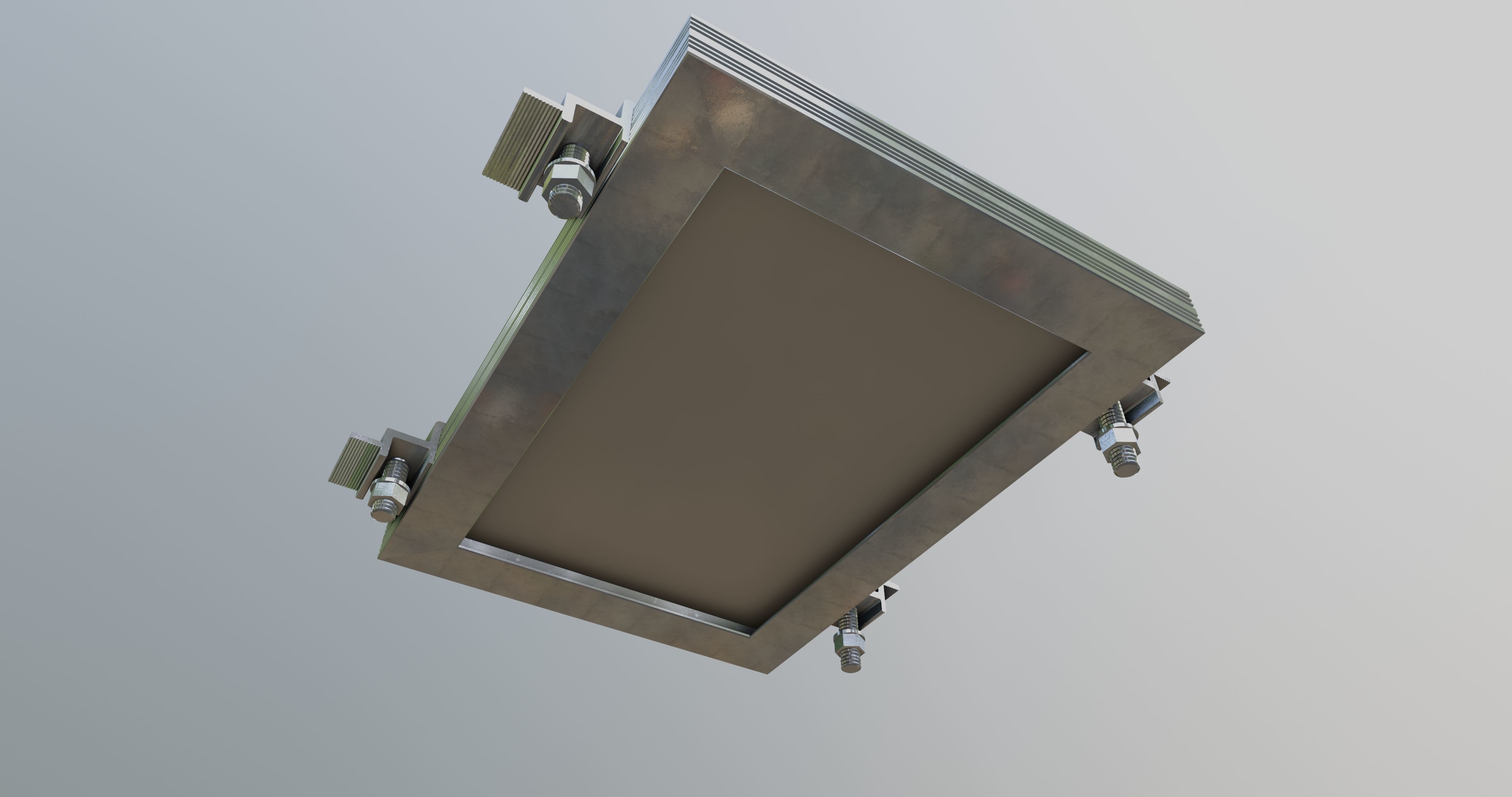 1-Solar Panel 5Wp 260x185x20mm 3D model_4