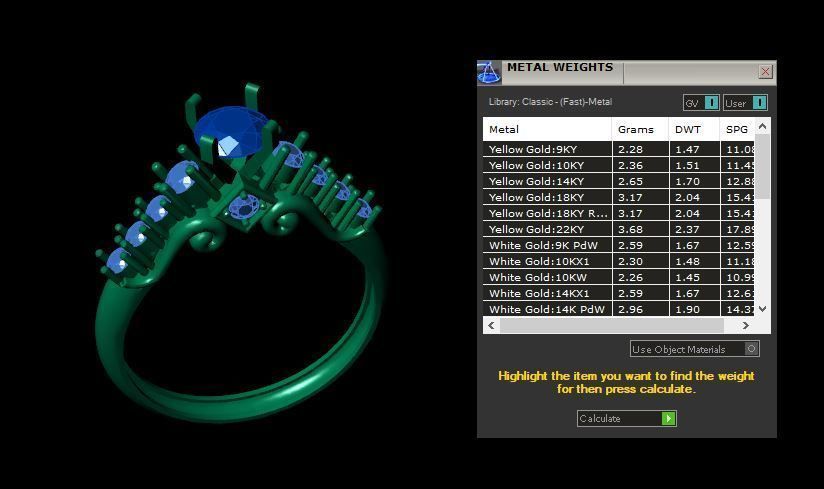 Rings 3D print model_4