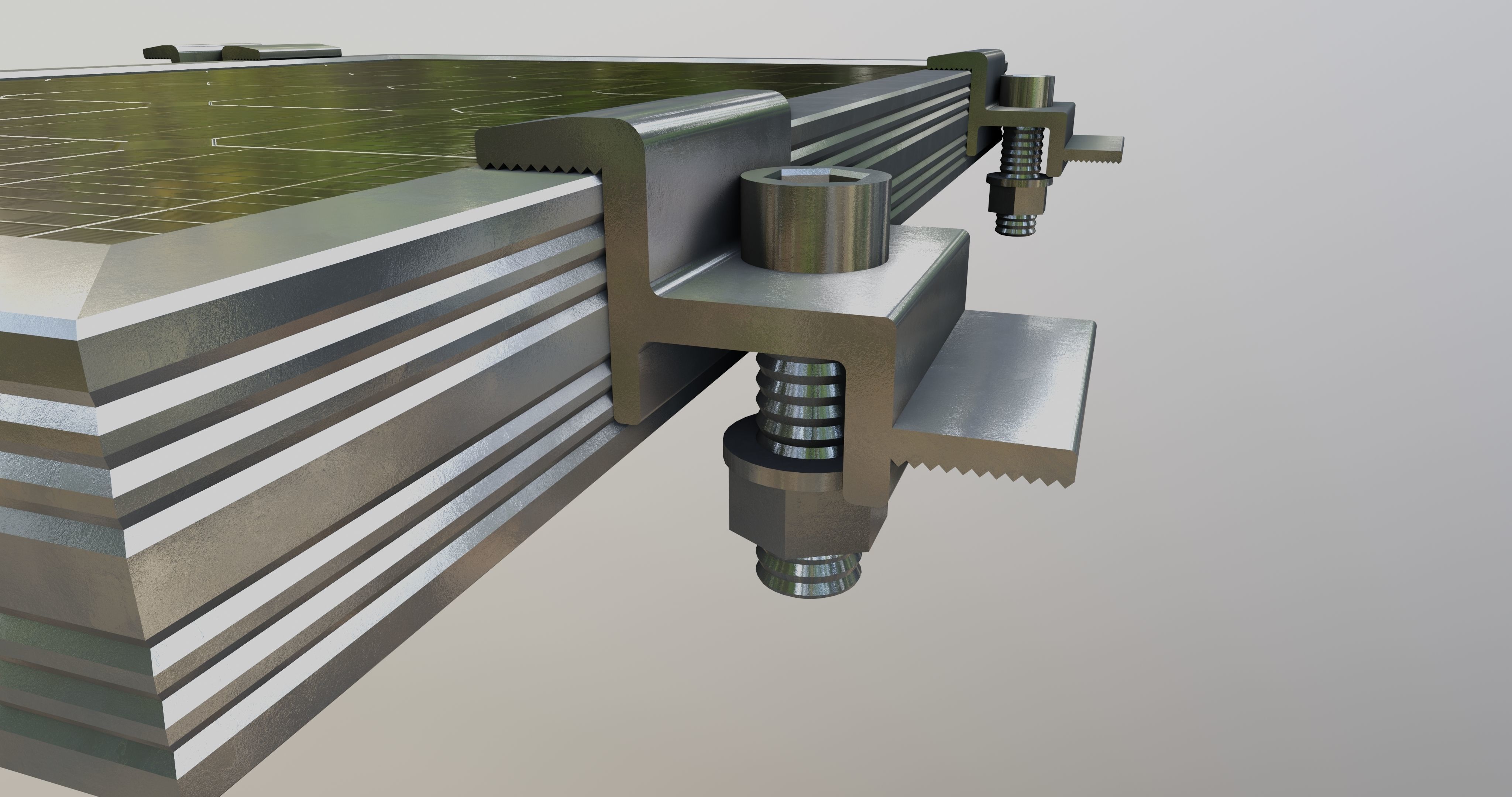 3-Solar Panel 20Wp 480x345x20mm 3D model_4