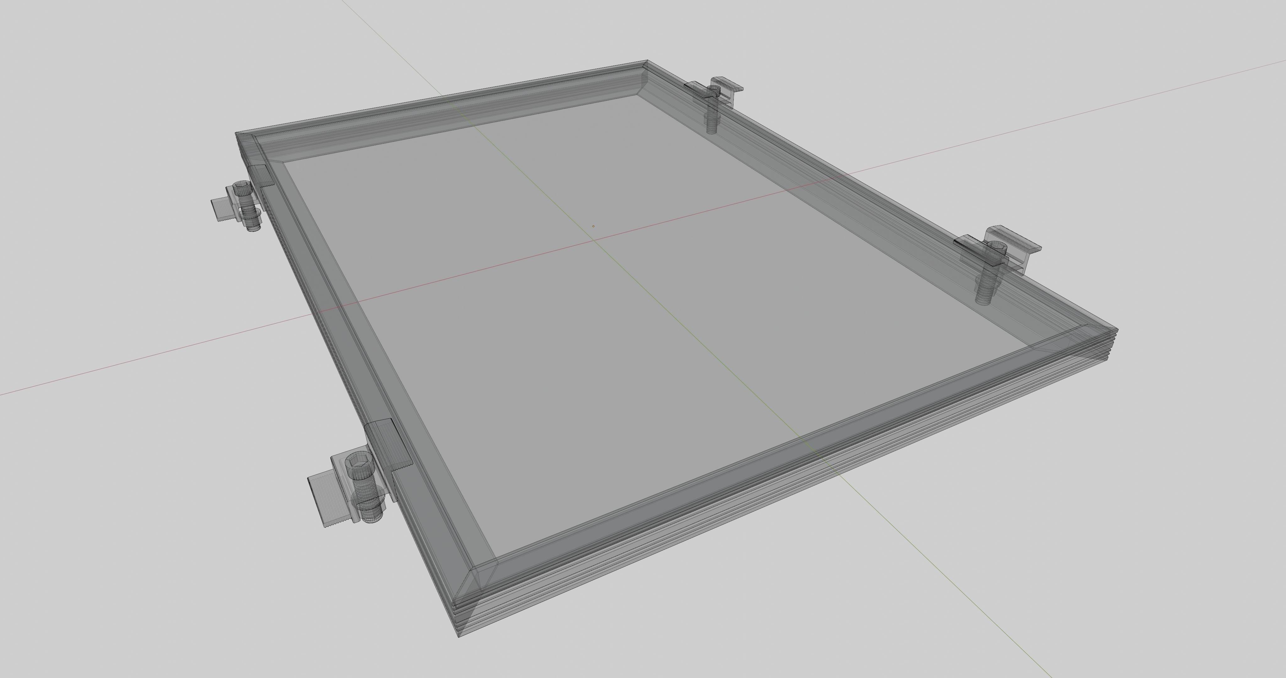 3-Solar Panel 20Wp 480x345x20mm 3D model_8