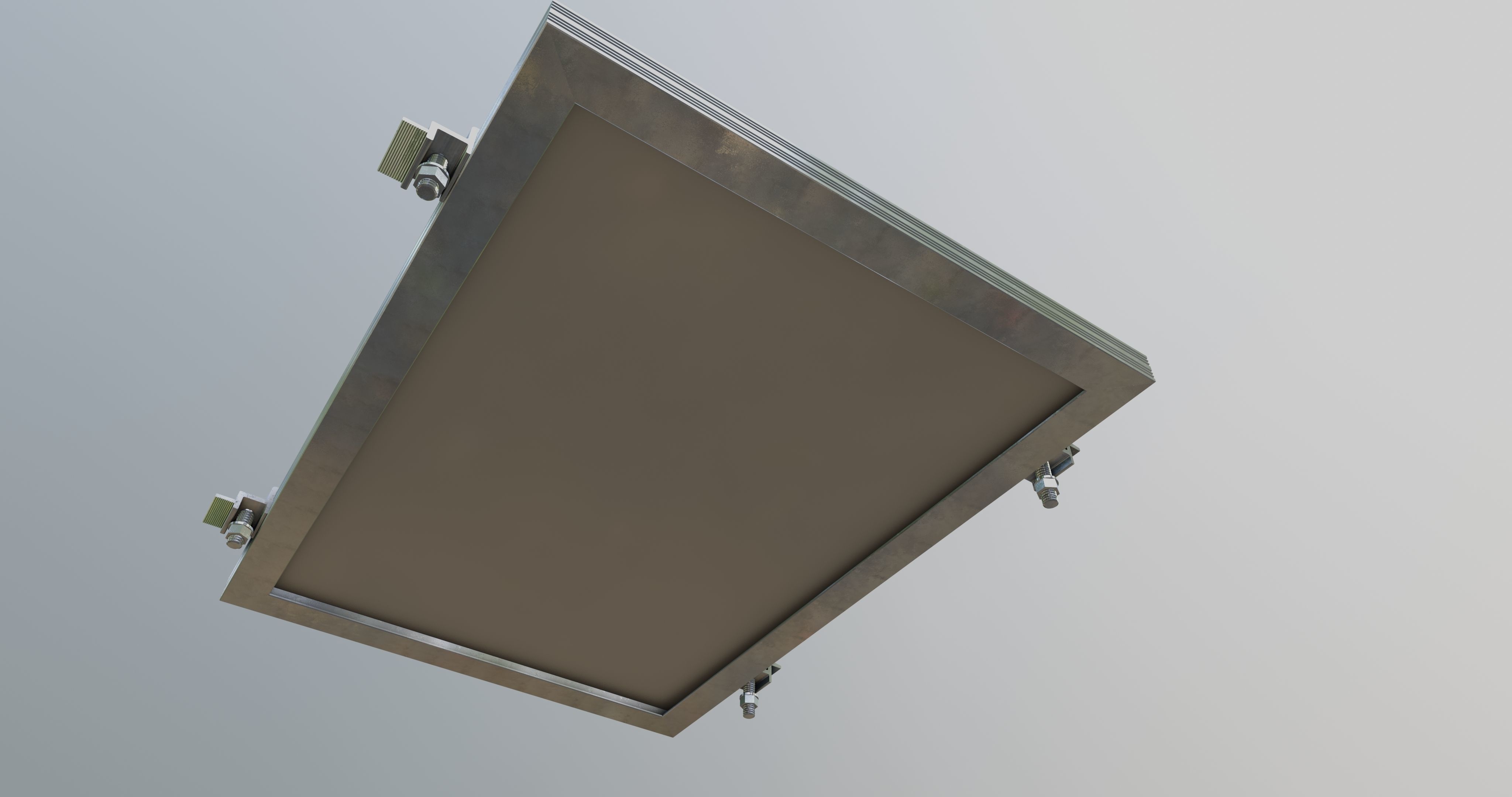 3-Solar Panel 20Wp 480x345x20mm 3D model_3