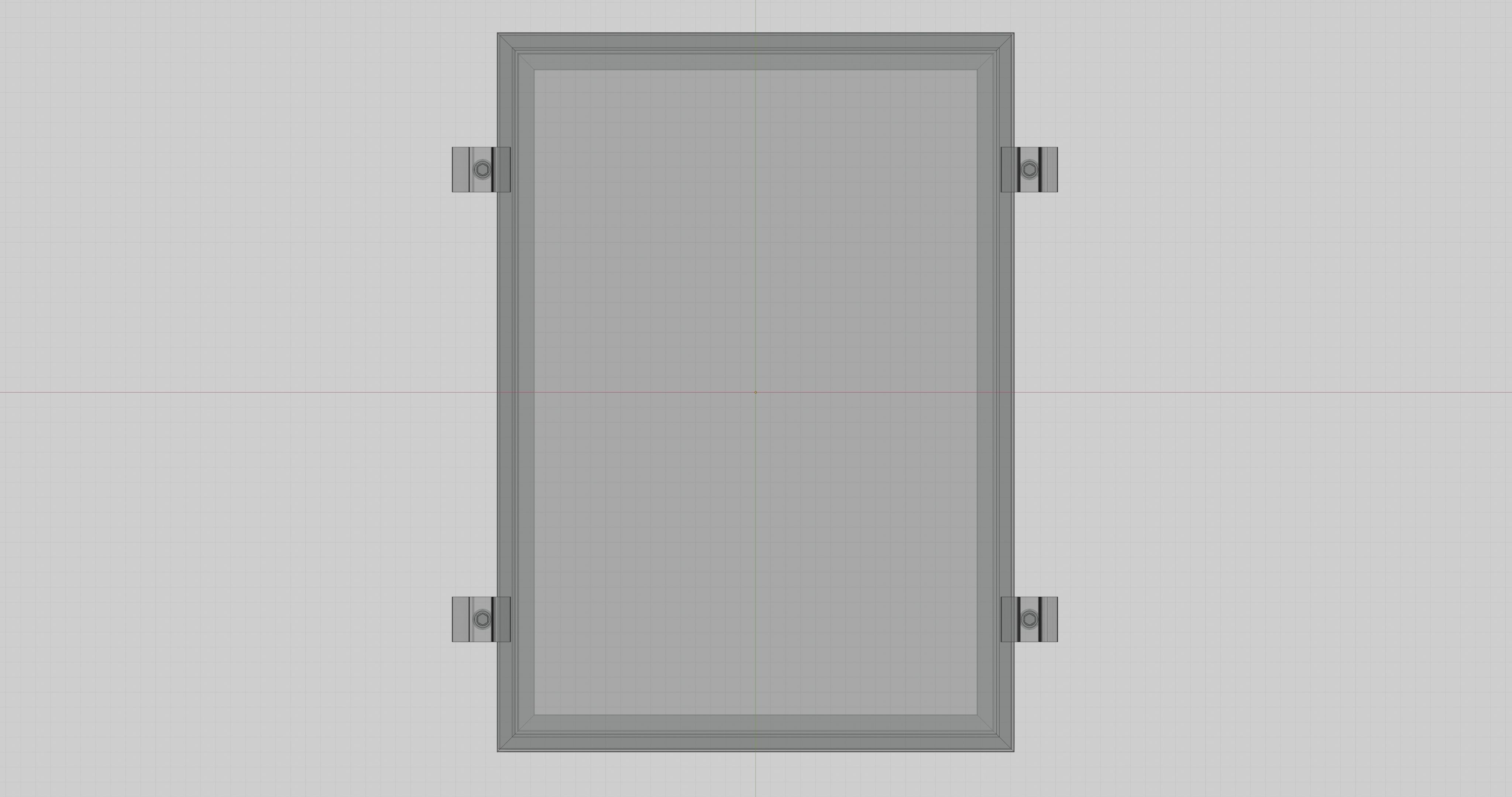 3-Solar Panel 20Wp 480x345x20mm 3D model_9