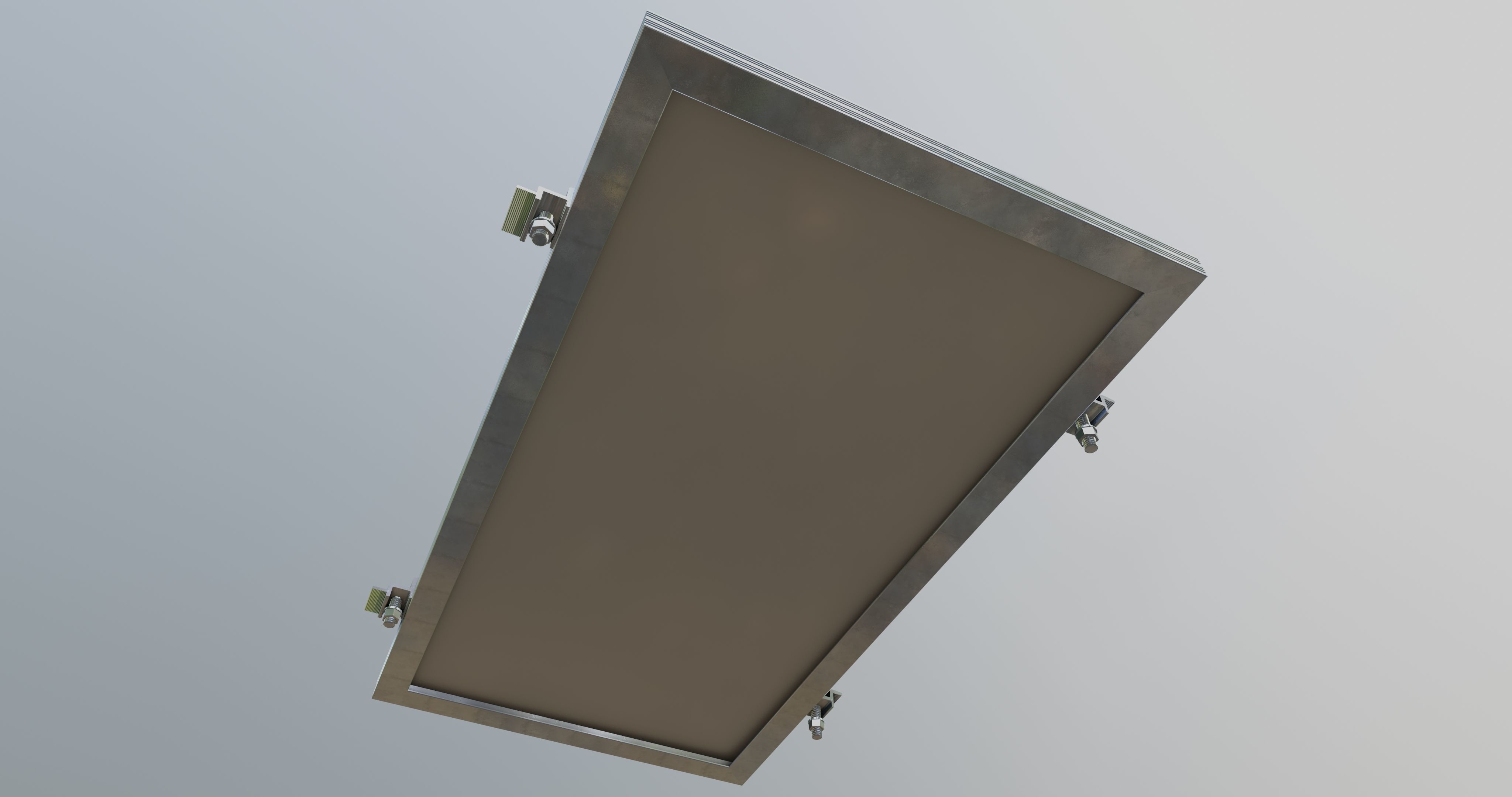 4-Solar Panel 30Wp 640x345x20mm 3D model_3