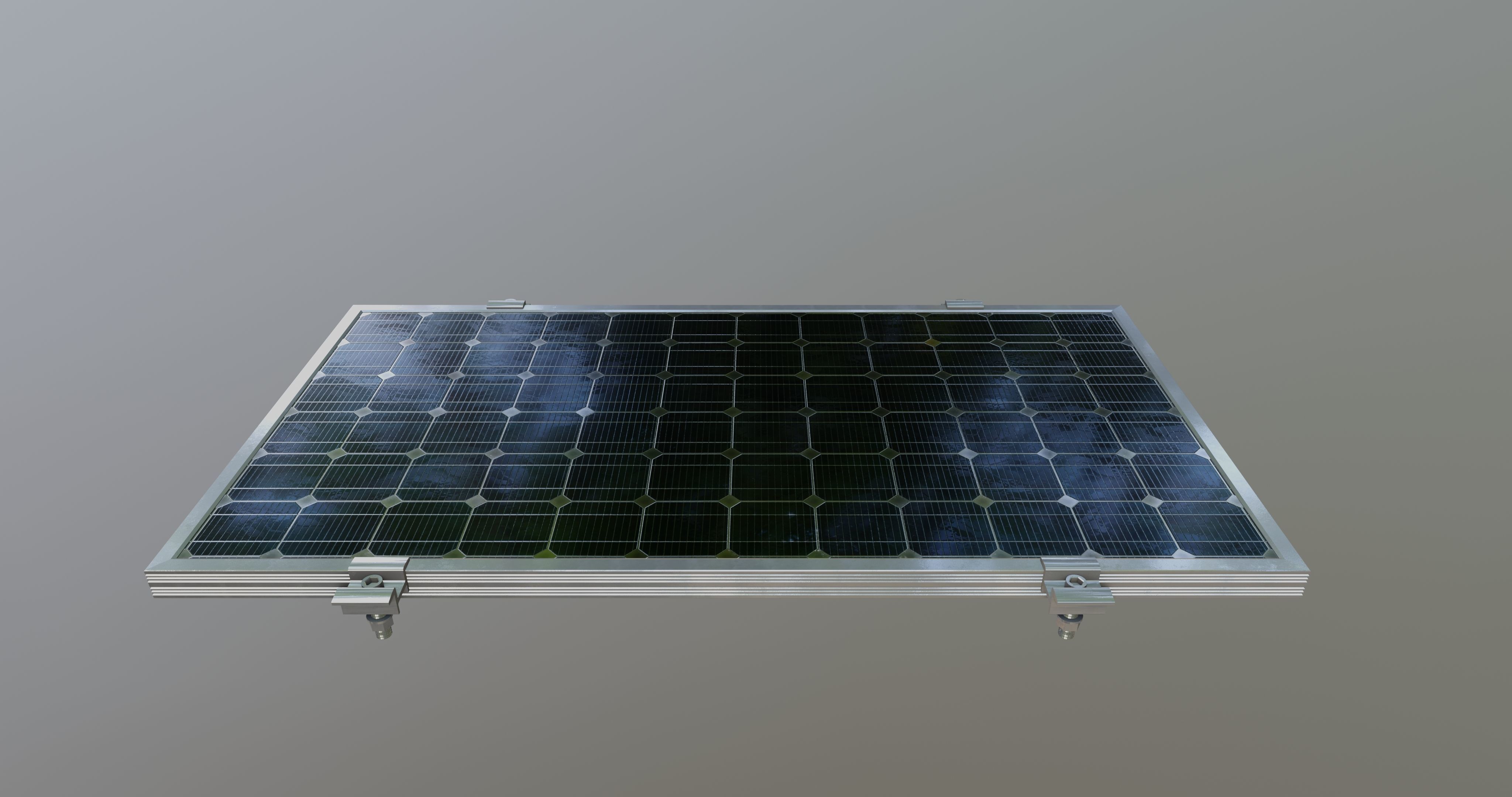 4-Solar Panel 30Wp 640x345x20mm 3D model_1