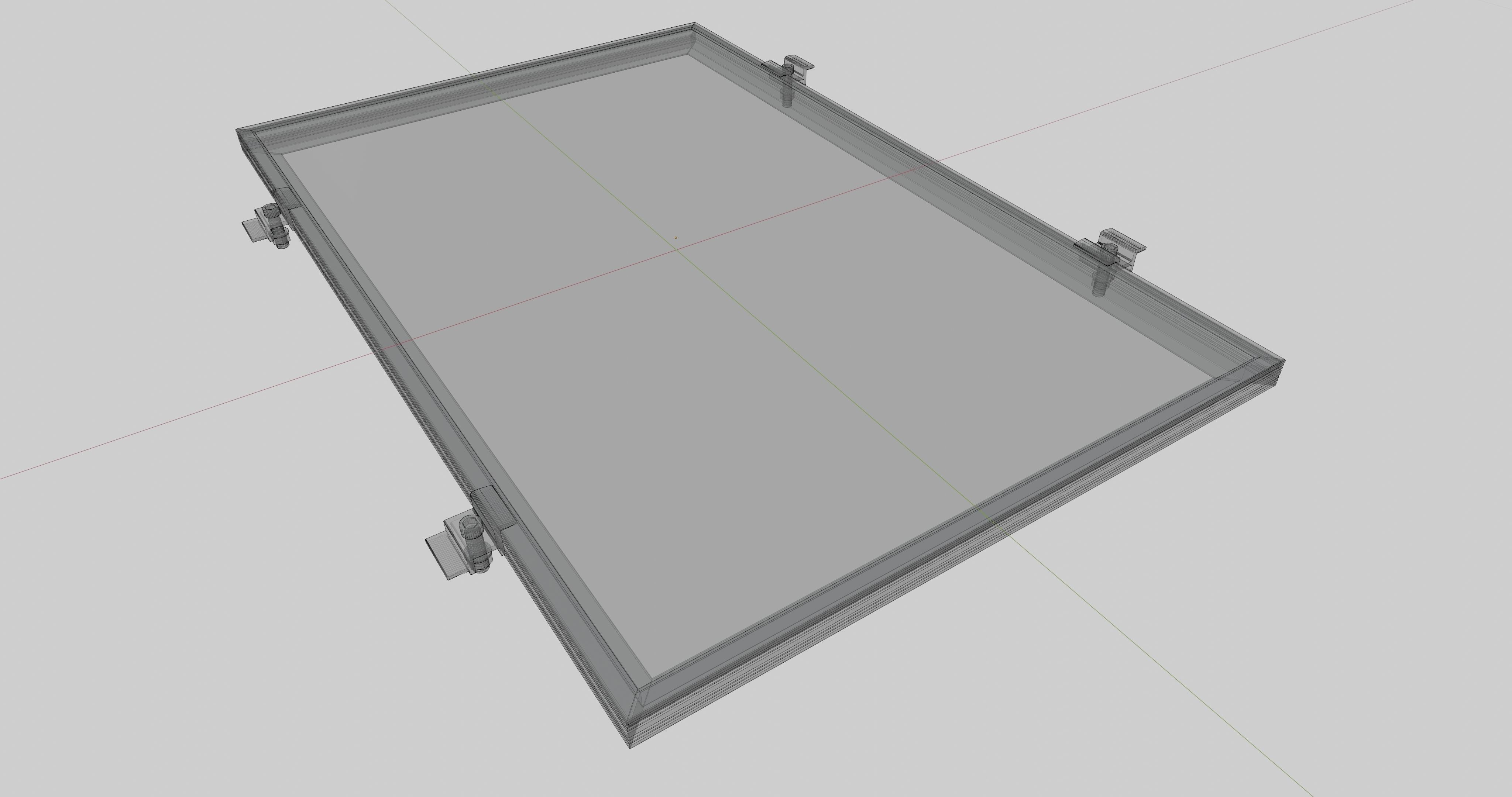 5-Solar Panel 40Wp 670x440x20mm 3D model_6