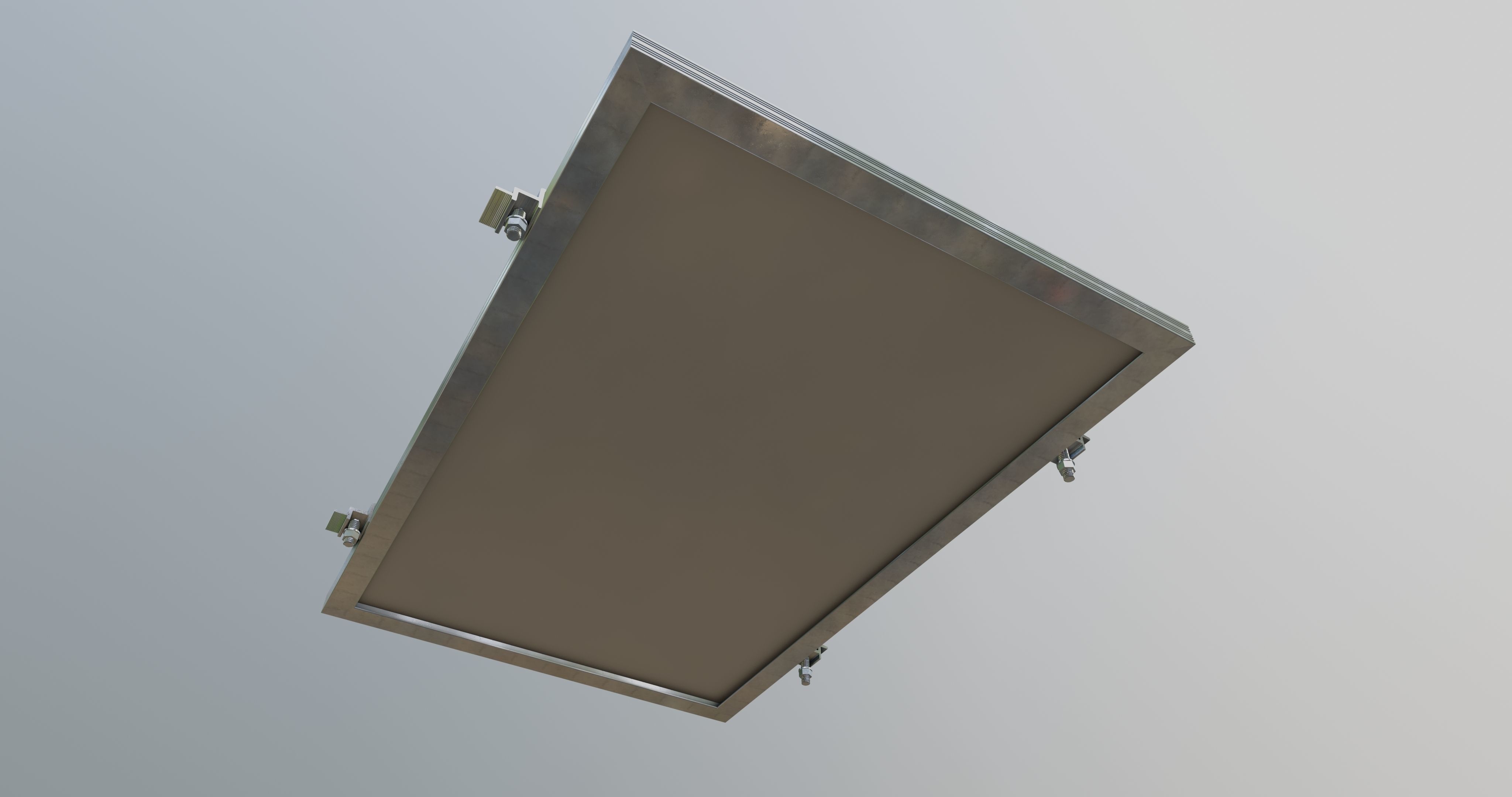 5-Solar Panel 40Wp 670x440x20mm 3D model_7