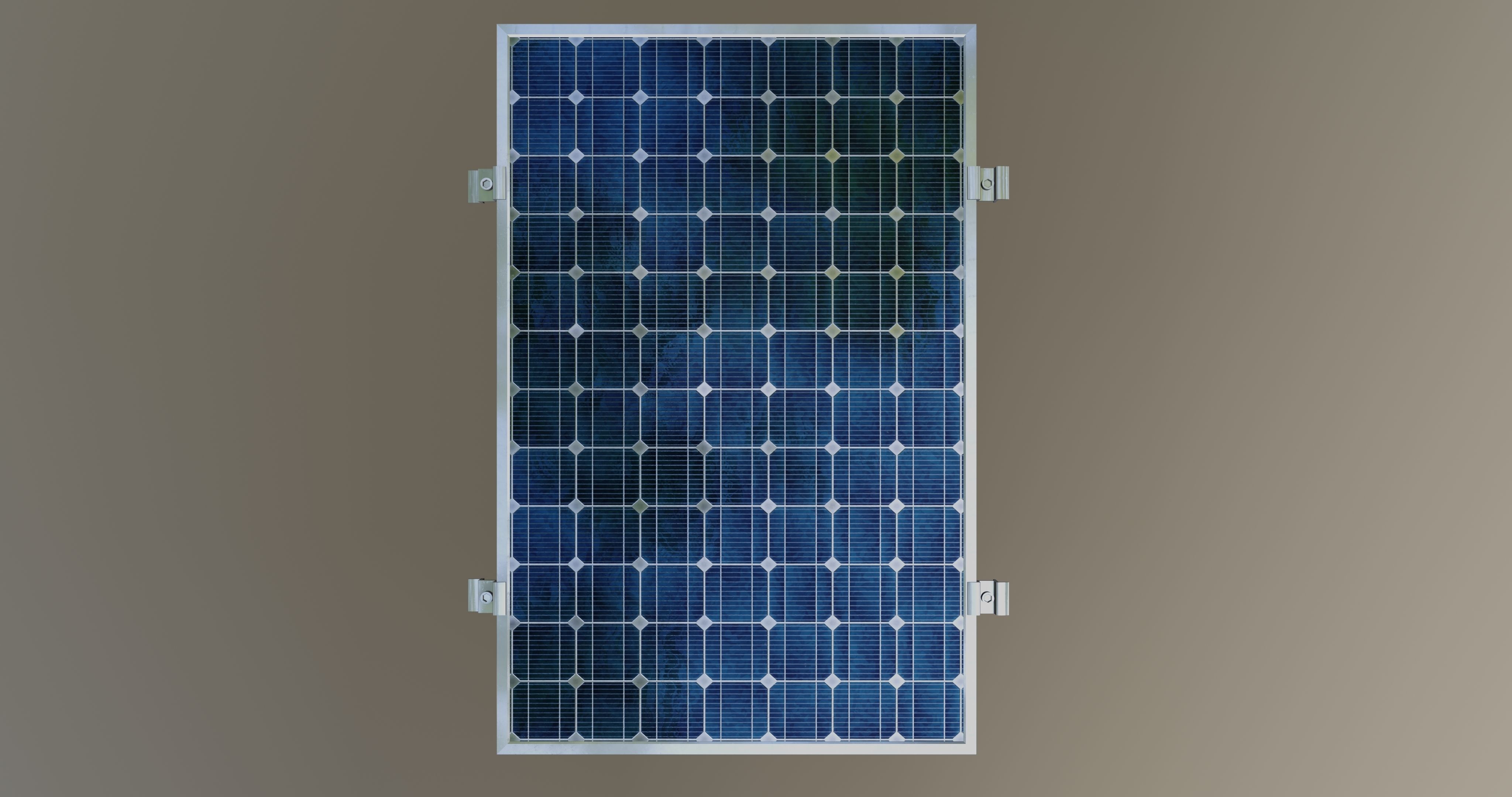 5-Solar Panel 40Wp 670x440x20mm 3D model_2