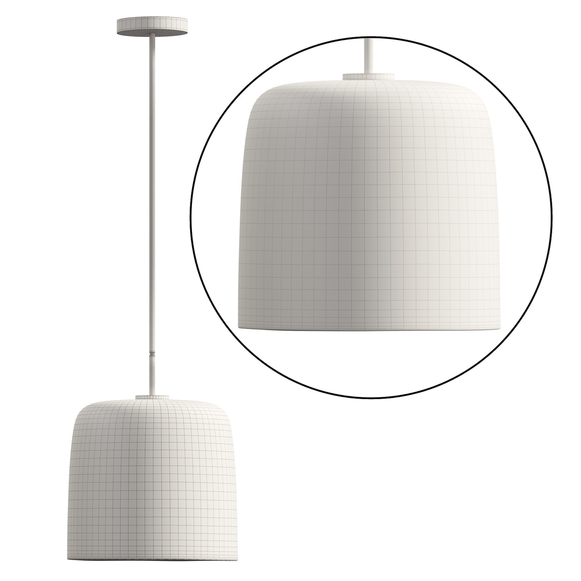 Alison Berger Word Pendant  3D model_7