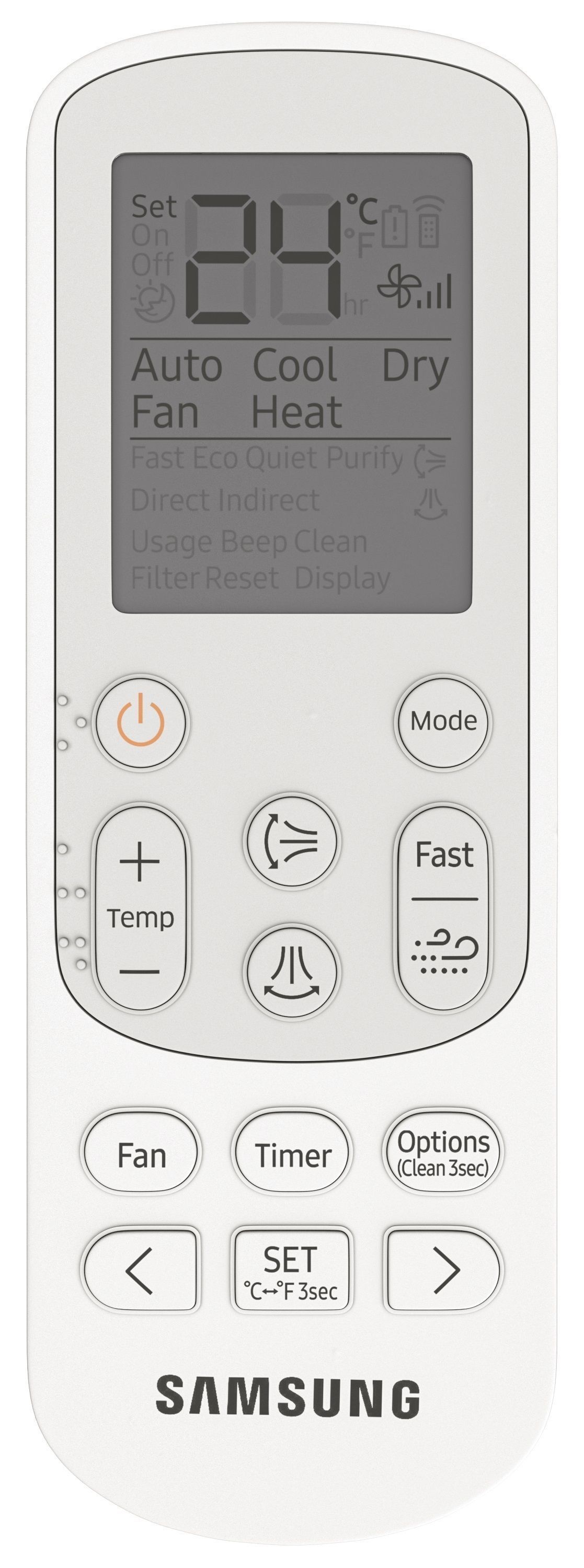 samsung air conditioner Low-poly 3D model_14