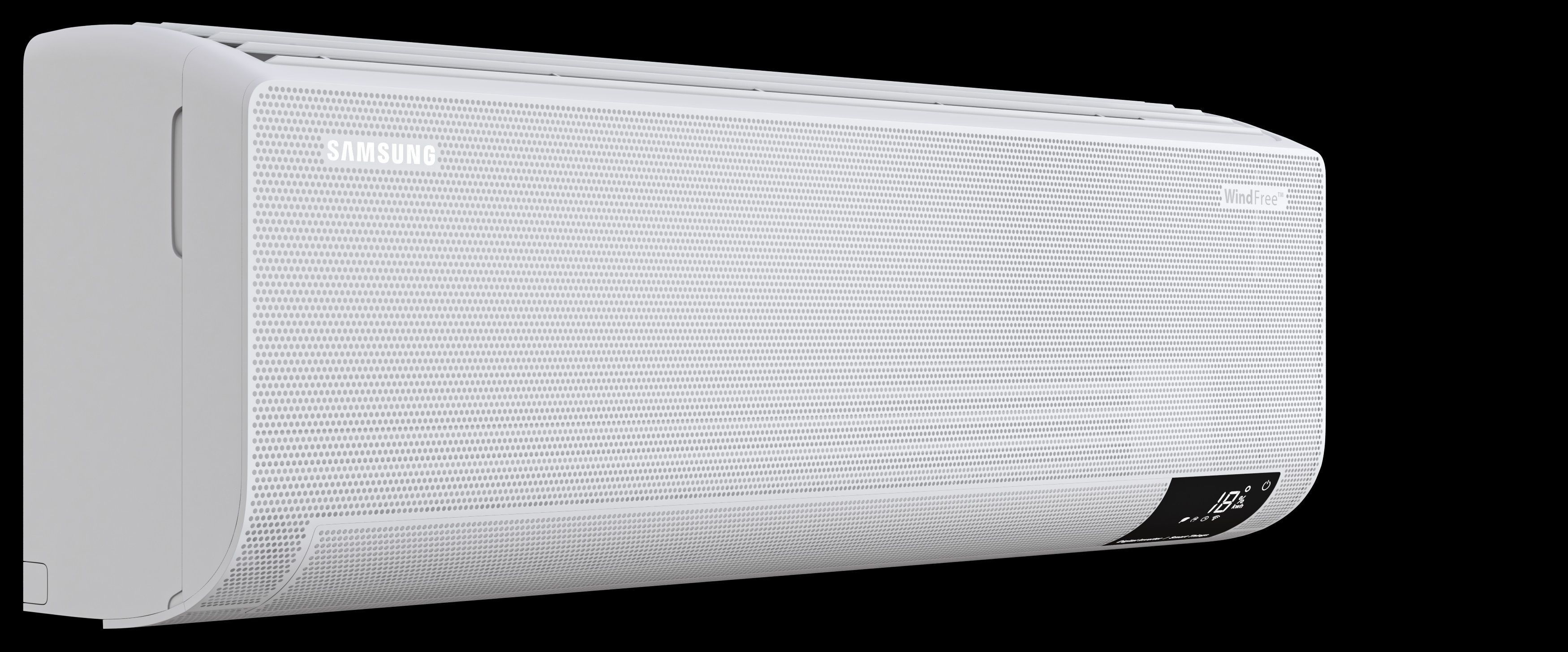samsung air conditioner Low-poly 3D model_8