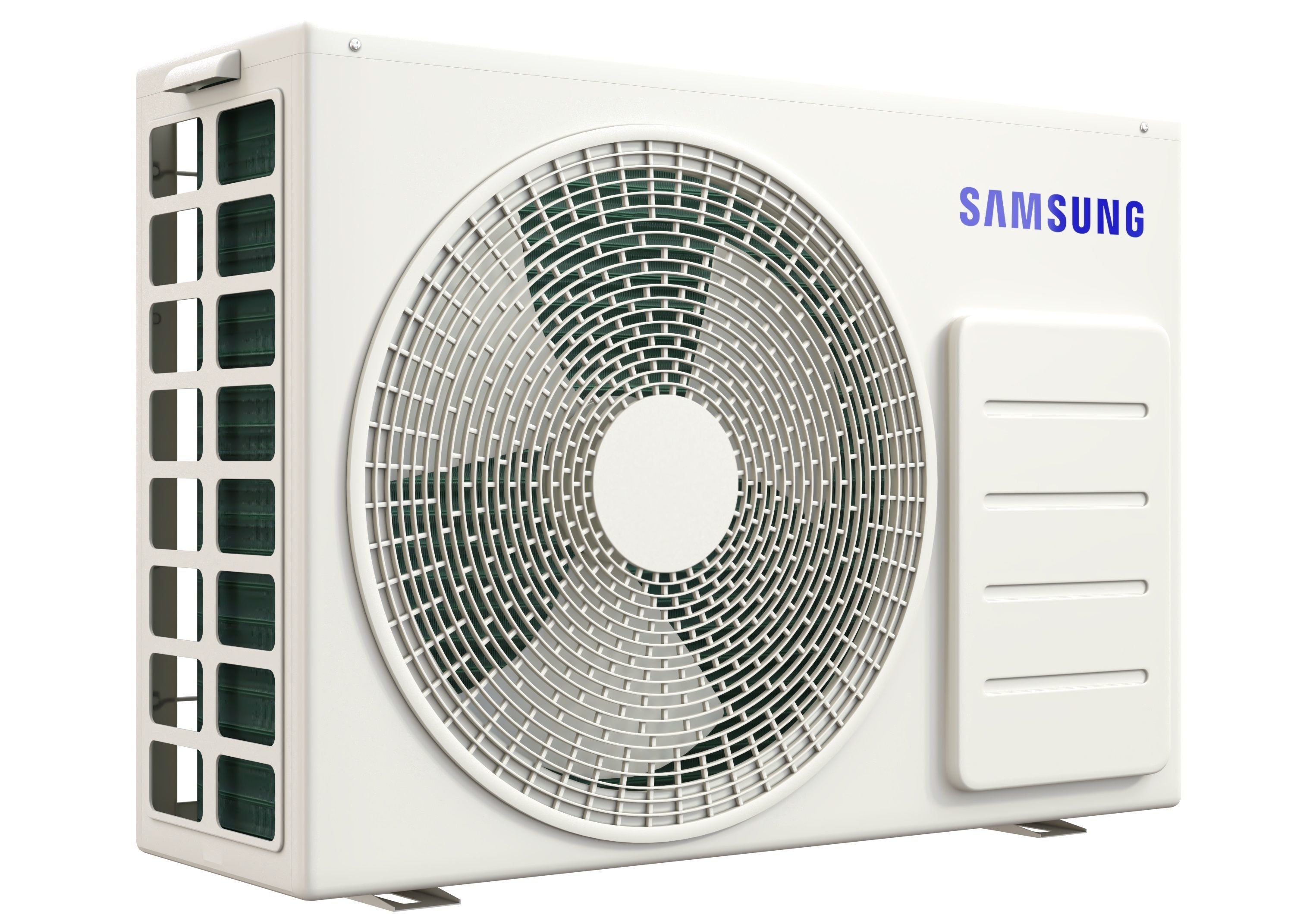 samsung air conditioner Low-poly 3D model_7