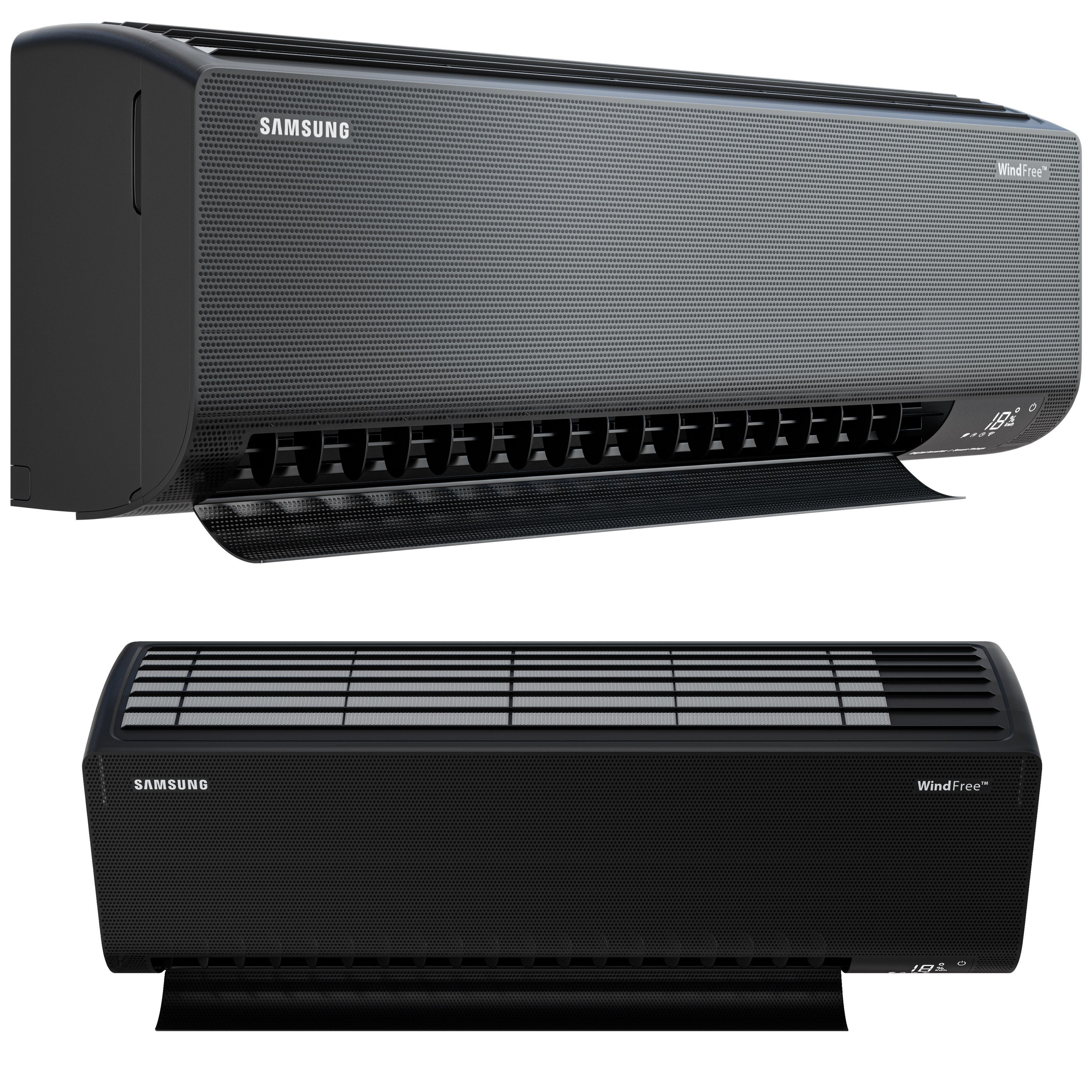 samsung air conditioner Low-poly 3D model_4