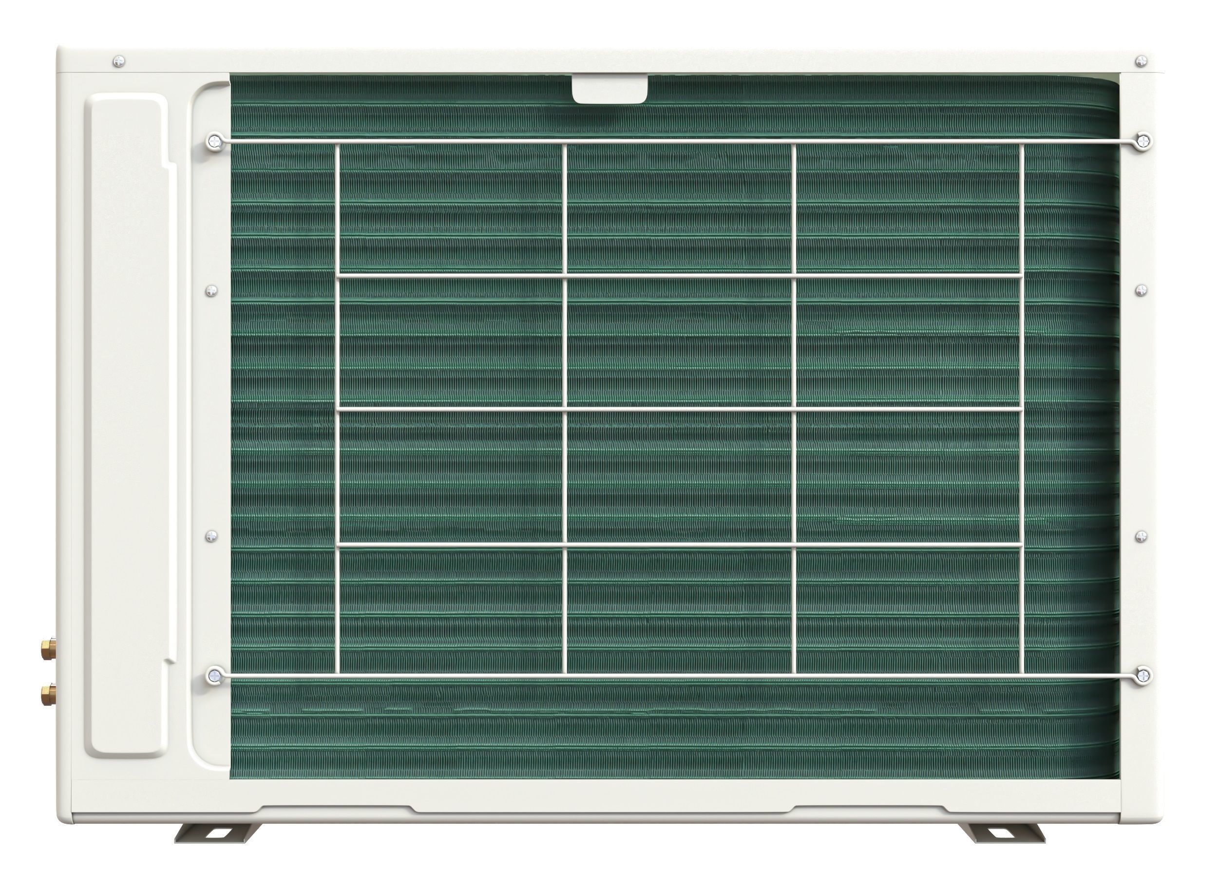 samsung air conditioner Low-poly 3D model_5