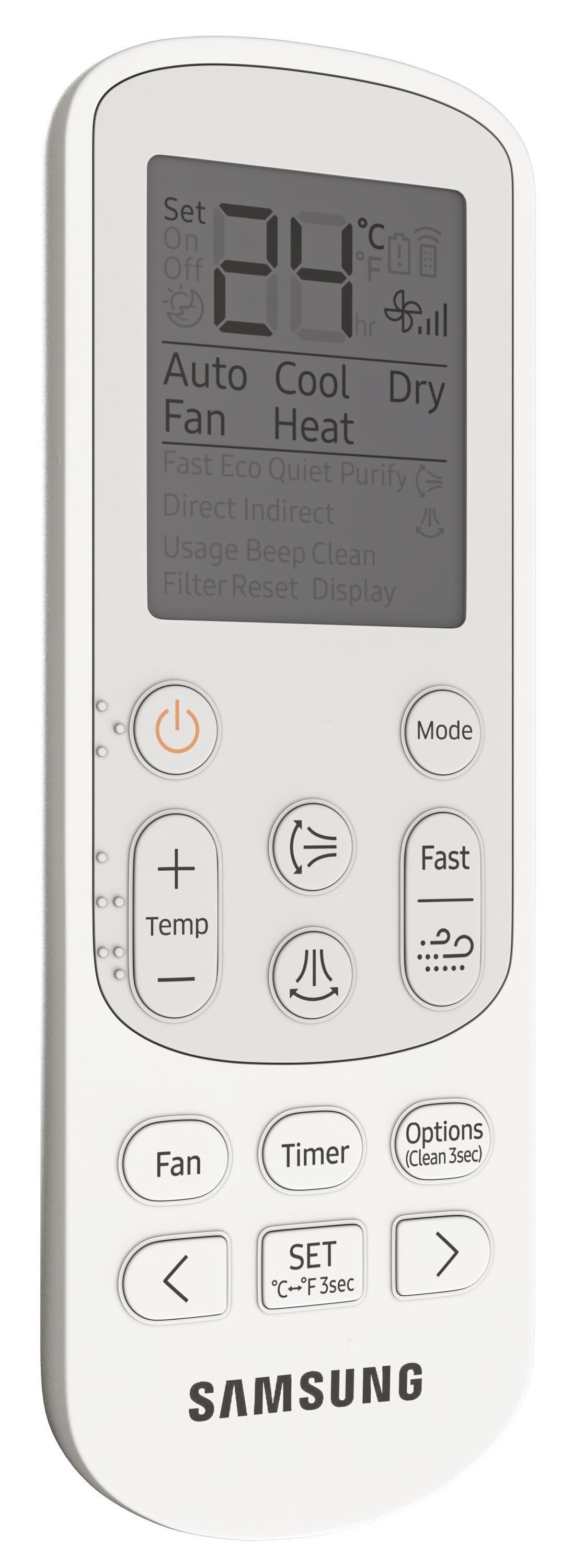 samsung air conditioner Low-poly 3D model_15