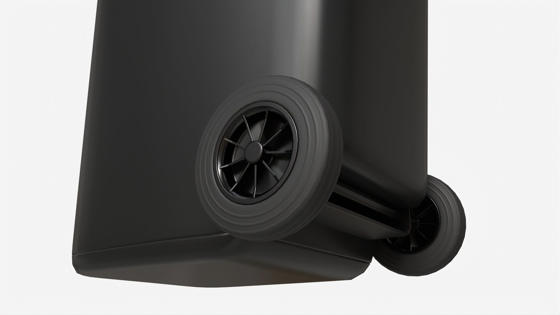 Mobile Waste Container 240 L 3D model_5