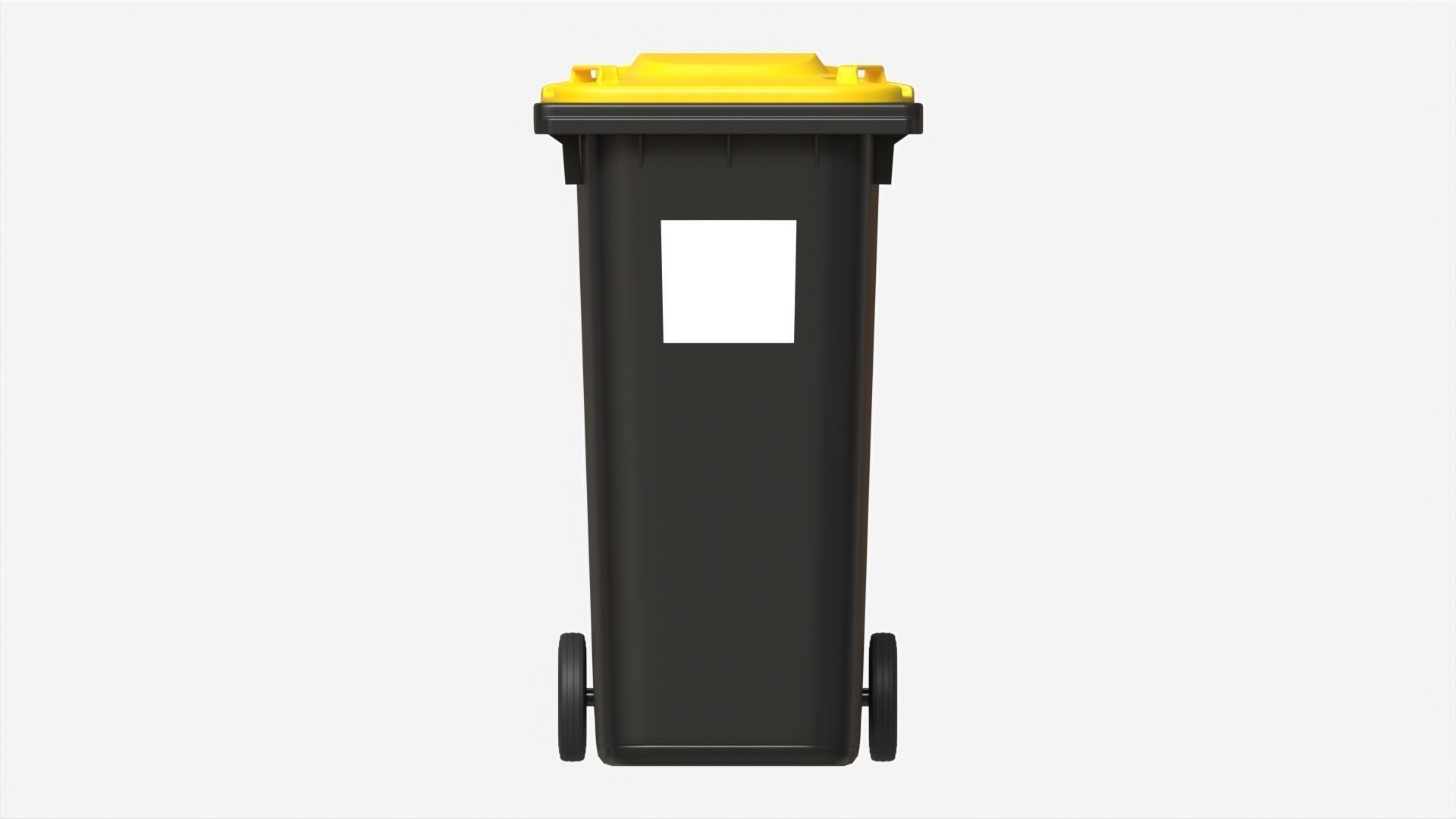 Mobile Waste Container 240 L 3D model_6