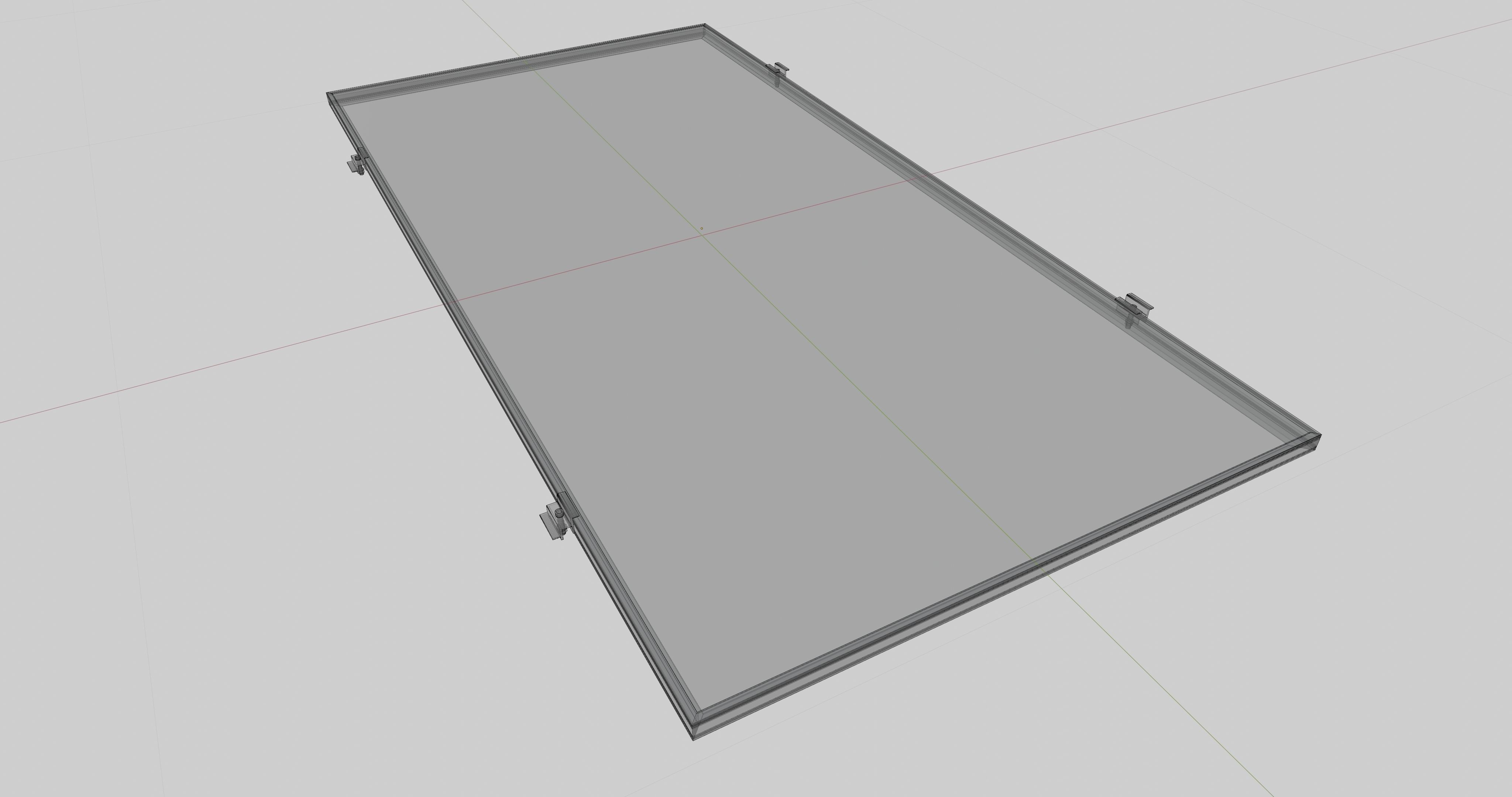 9-Solar Panel 320Wp 1950x990x35mm 3D model_8