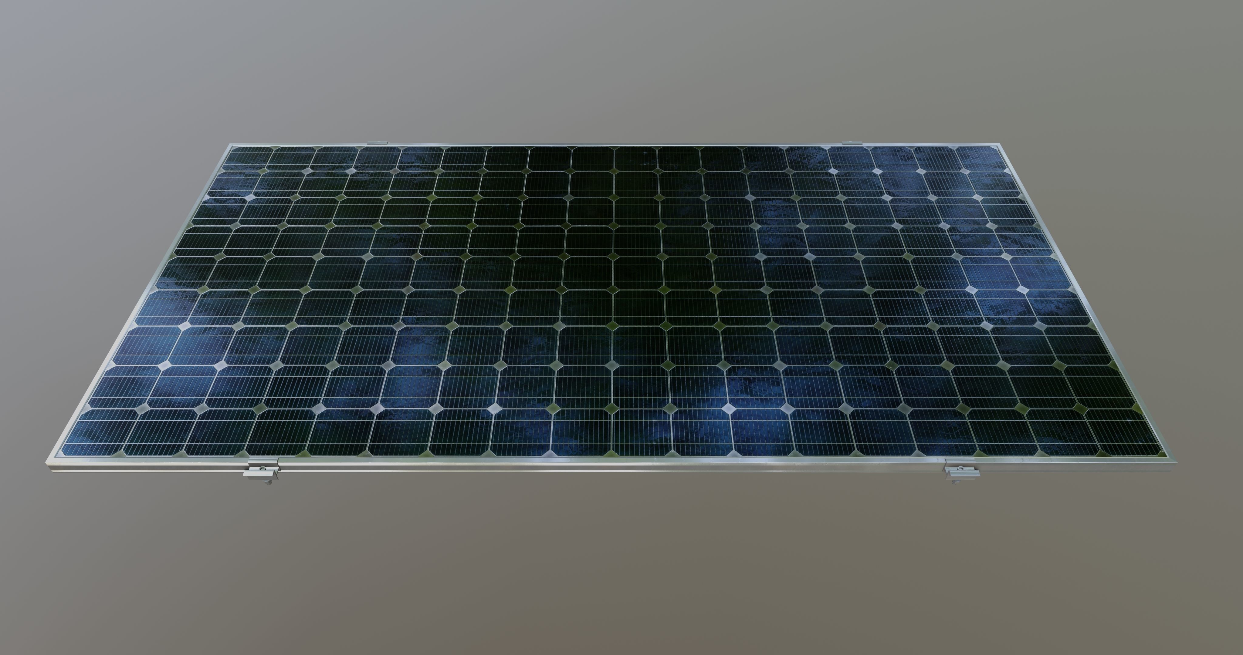 9-Solar Panel 320Wp 1950x990x35mm 3D model_1