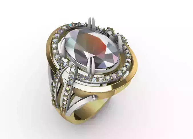 Anillo Coctel Cocktail Ring  Mold 03