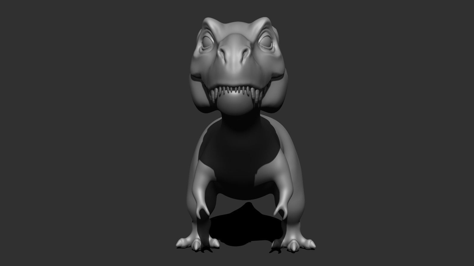 D Rex Free low-poly 3D model_8