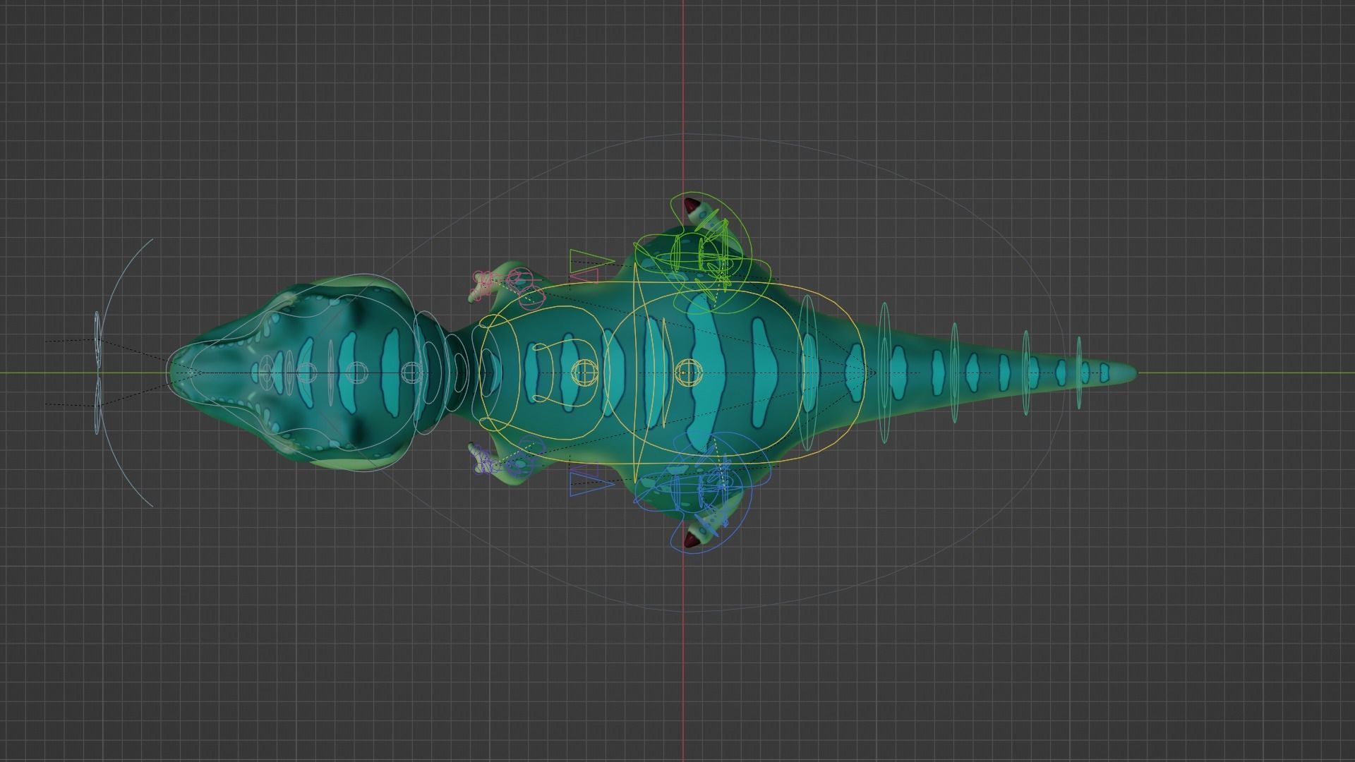 D Rex Free low-poly 3D model_15