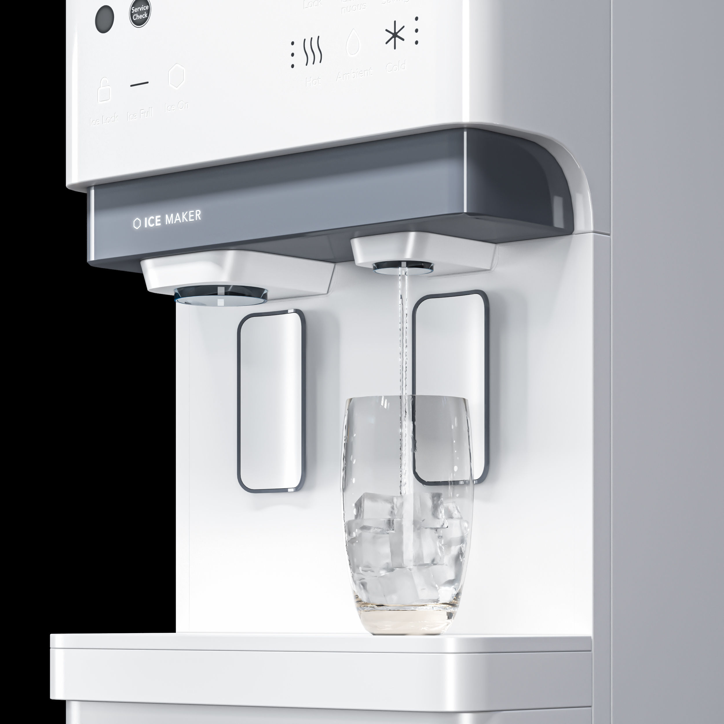 lucy plus water purifier Low-poly 3D model_6