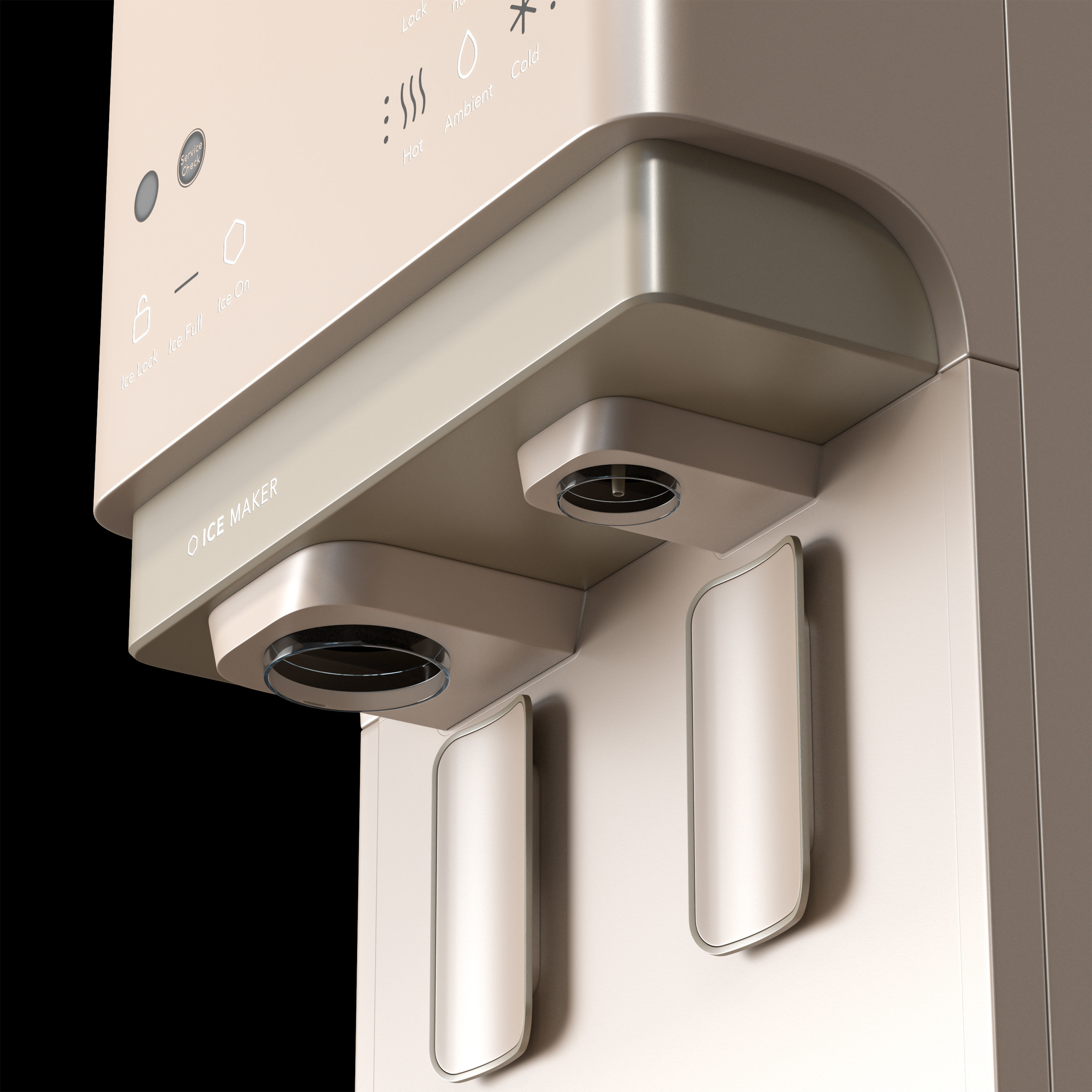 lucy plus water purifier Low-poly 3D model_5