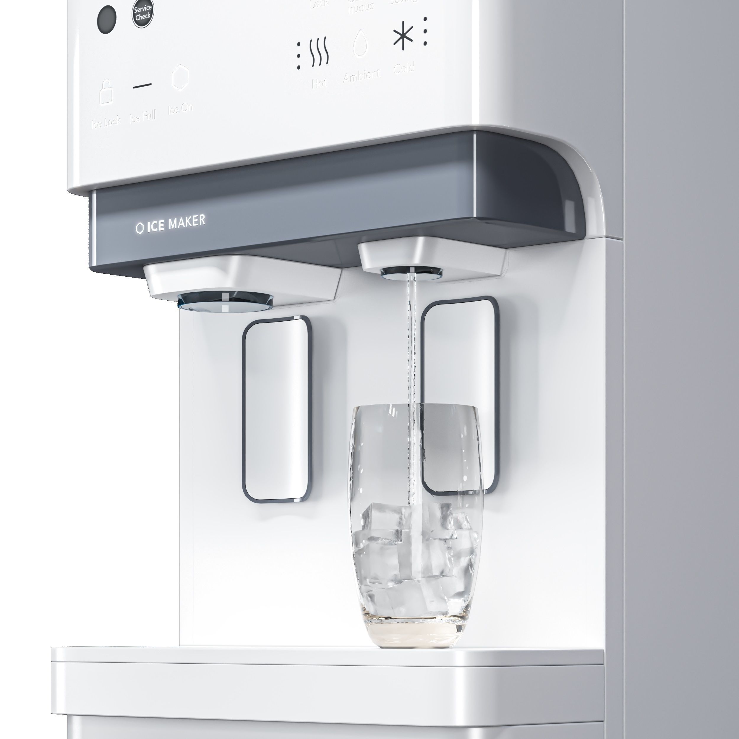 lucy plus water purifier Low-poly 3D model_12