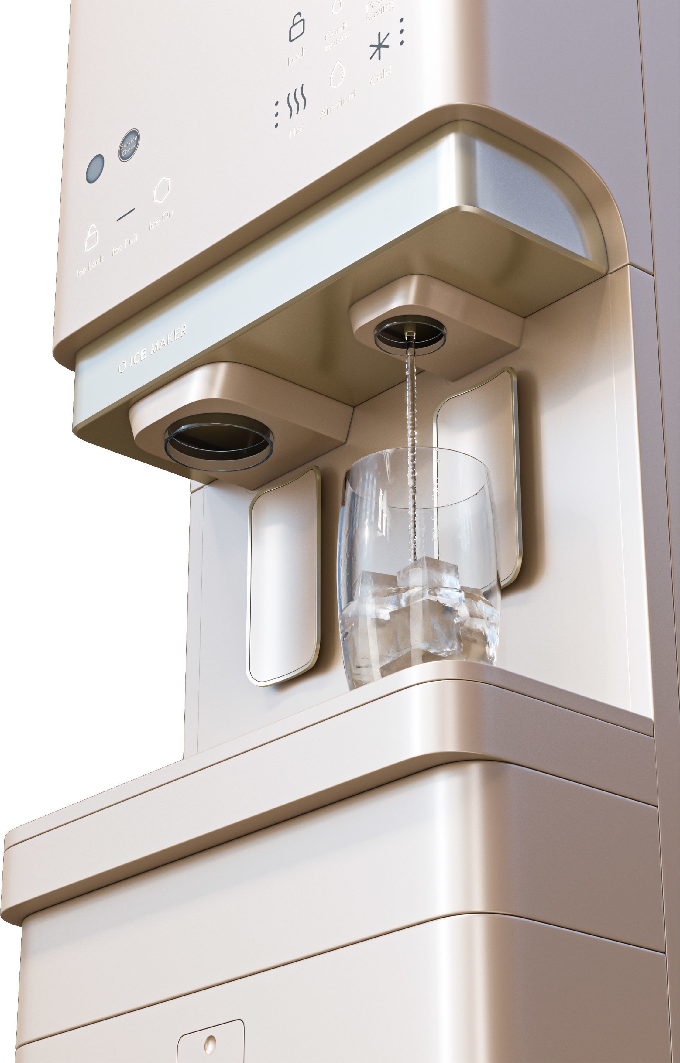 lucy plus water purifier Low-poly 3D model_2