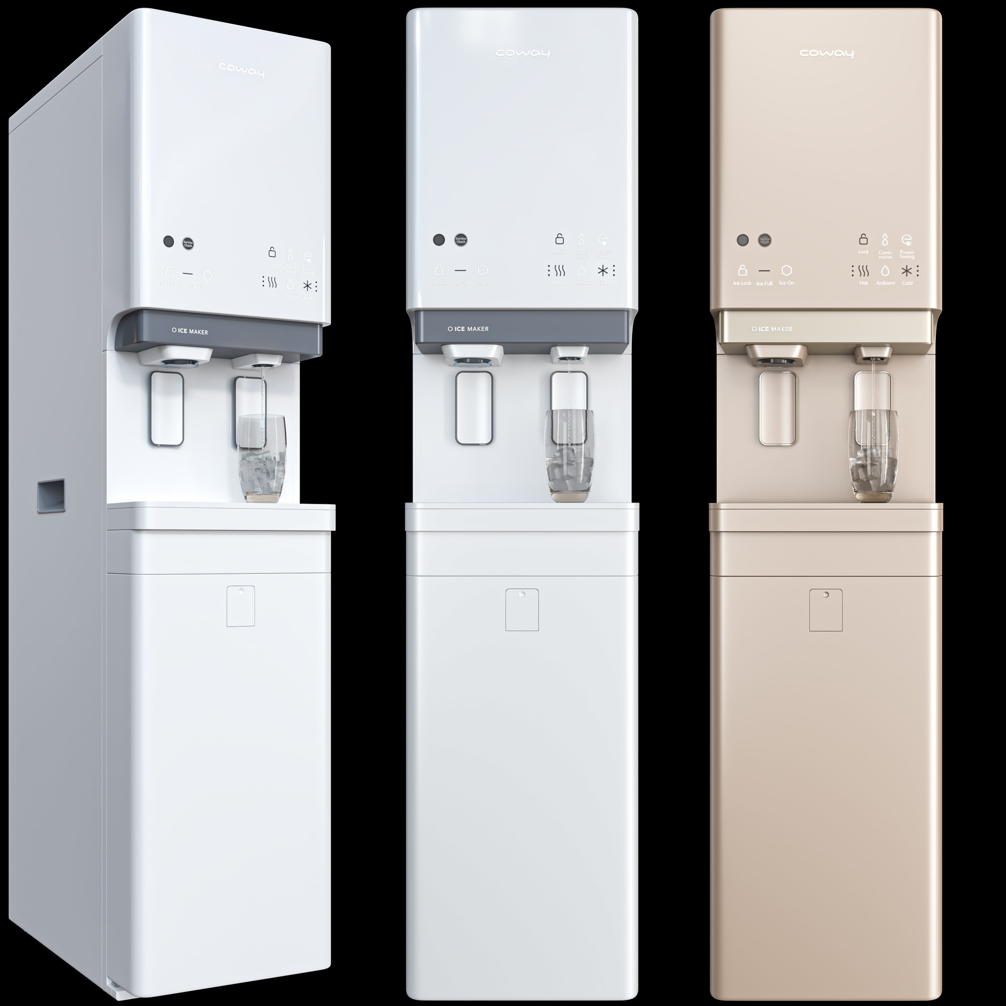 lucy plus water purifier Low-poly 3D model_4