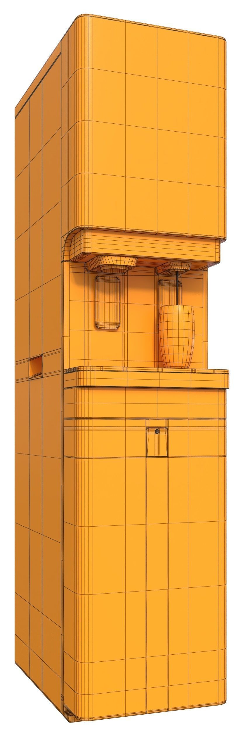 lucy plus water purifier Low-poly 3D model_14