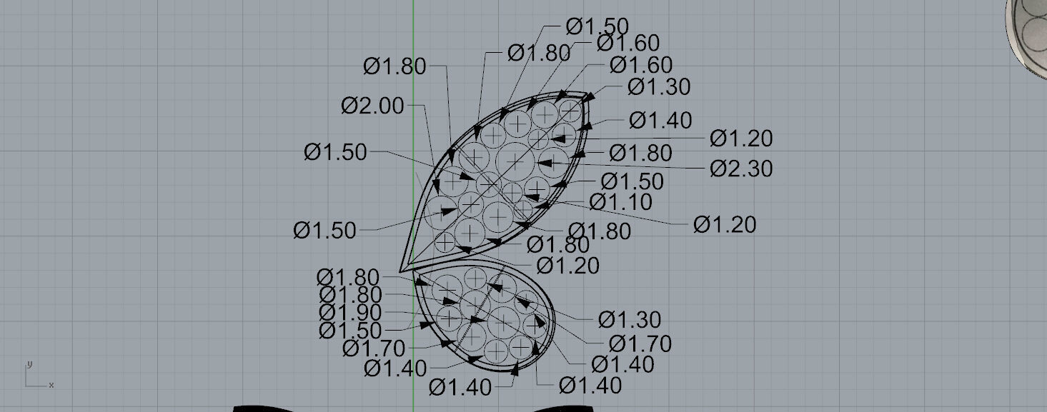 Butterfly ring 3D print model_6