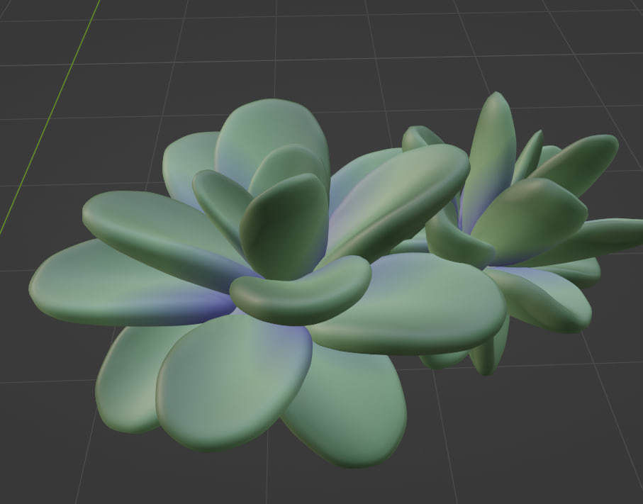 designed clay pots pack Low-poly 3D model_15