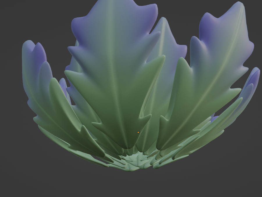 designed clay pots pack Low-poly 3D model_11