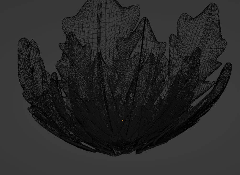 designed clay pots pack Low-poly 3D model_12