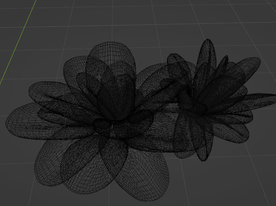 designed clay pots pack Low-poly 3D model_16