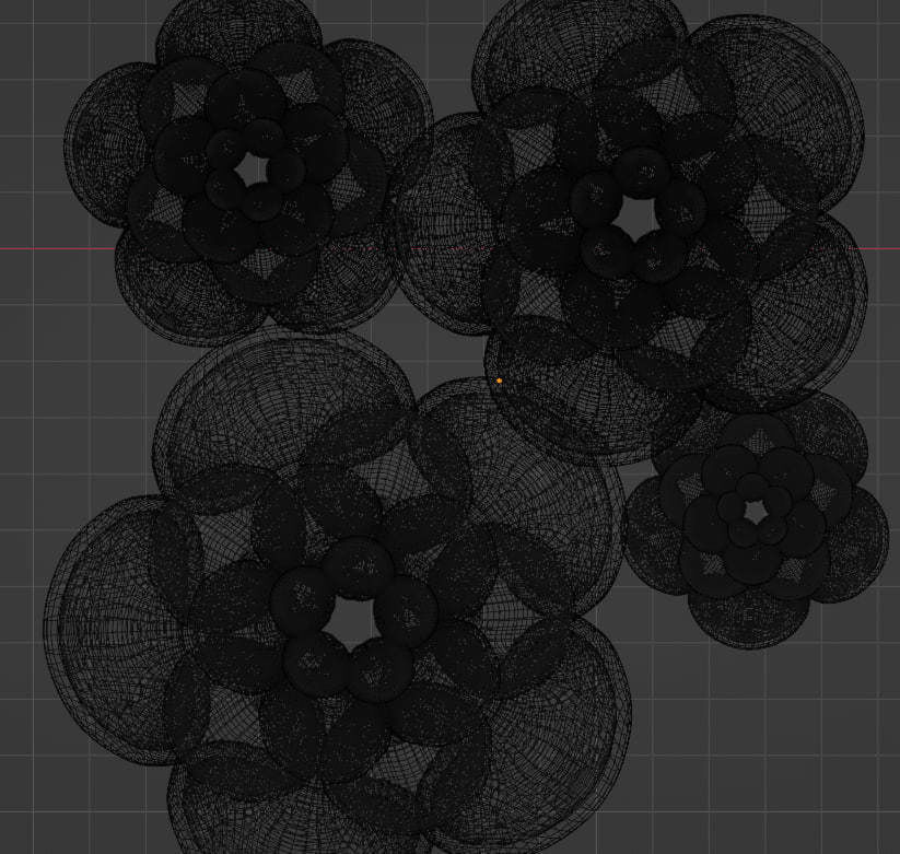 designed clay pots pack Low-poly 3D model_14