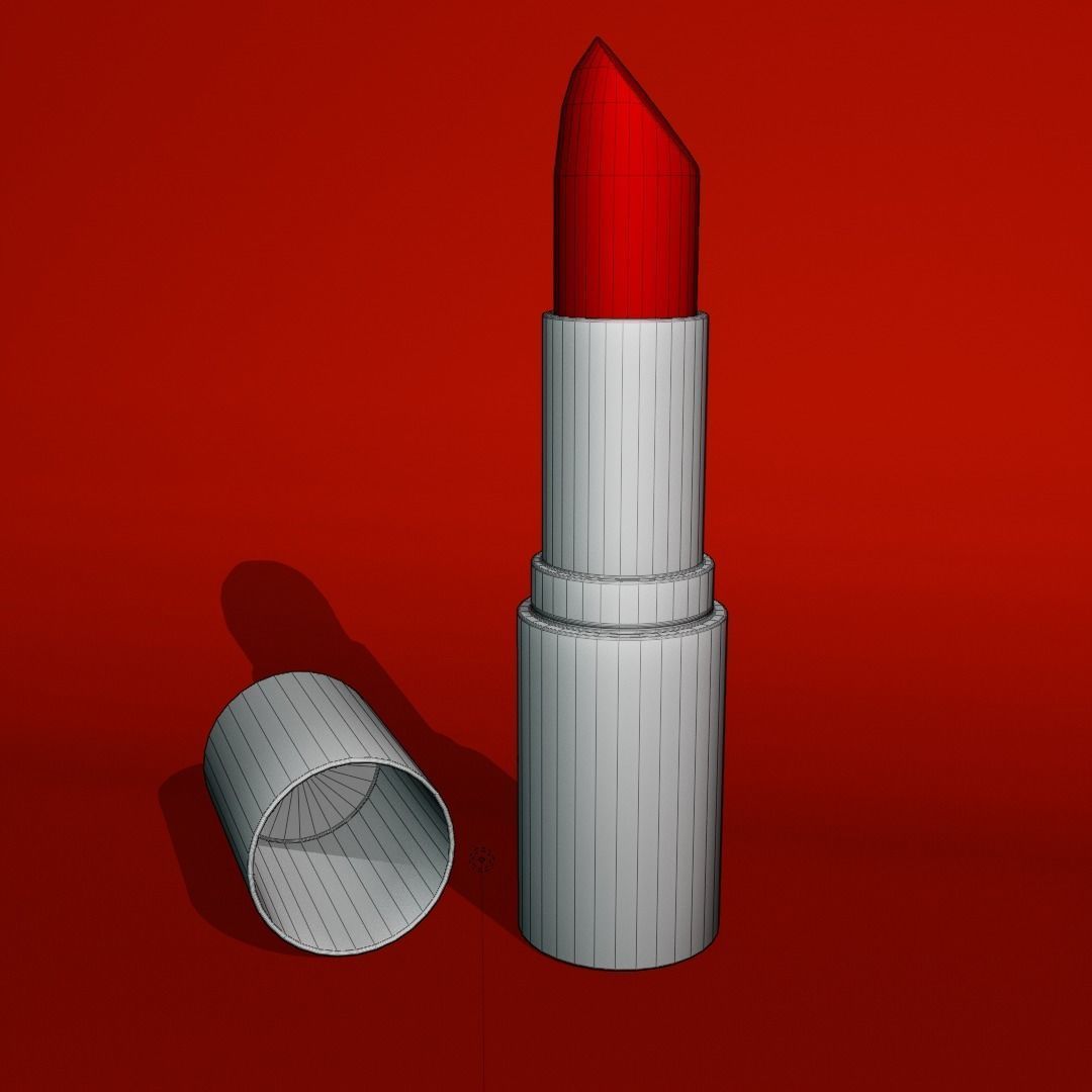 3D Model of Lipstick for 3D Printing 3D print model_2