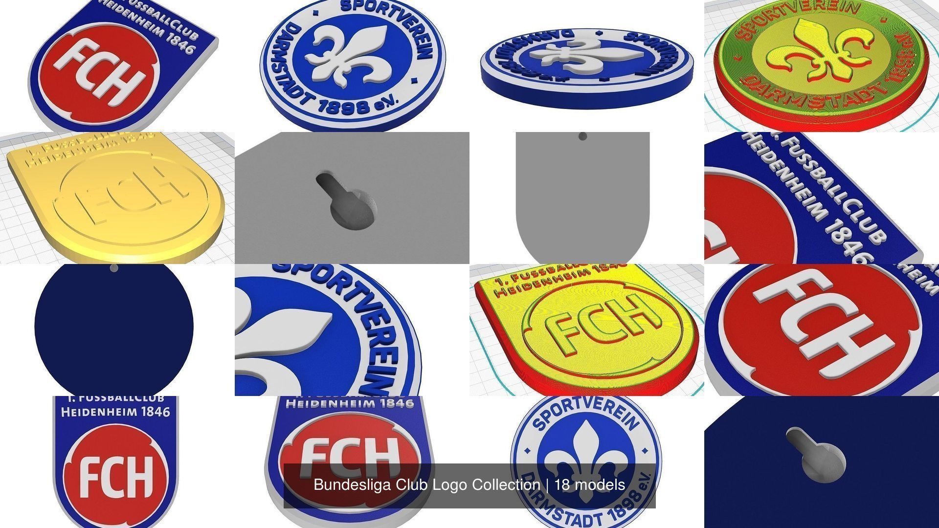 Bundesliga Club Logo Collection _1
