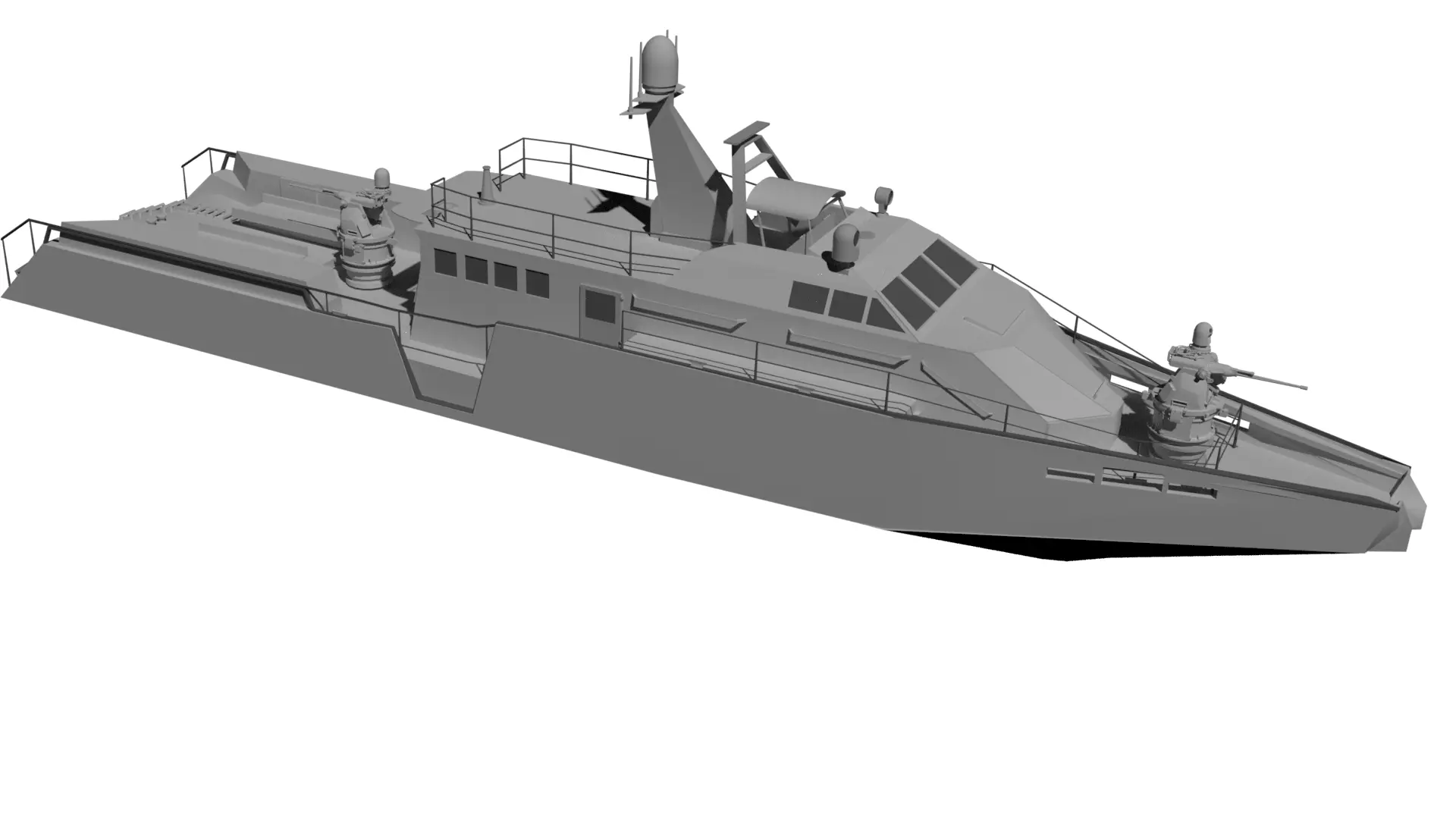 Mark VI Patrol Boat 3D model