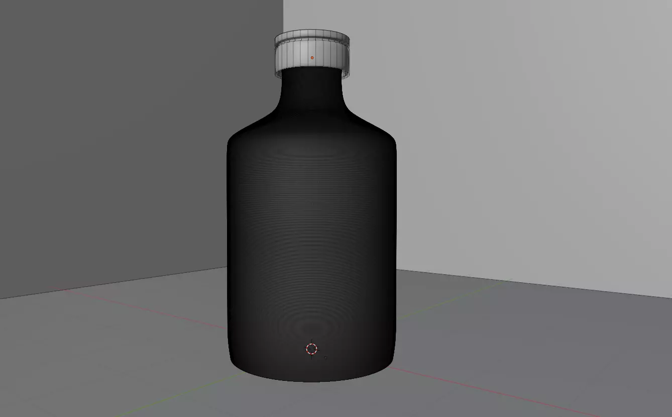 3D Bottle for house 3D model
