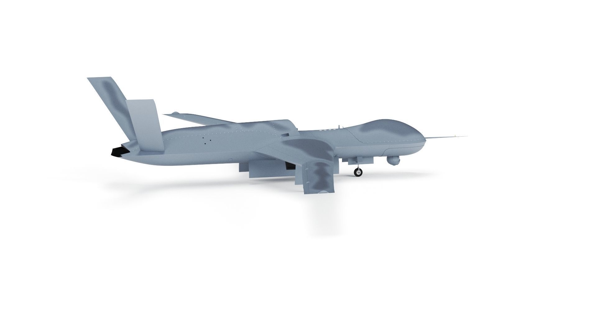 General Atomics Predator C Avenger UAV Drone 3D model_27