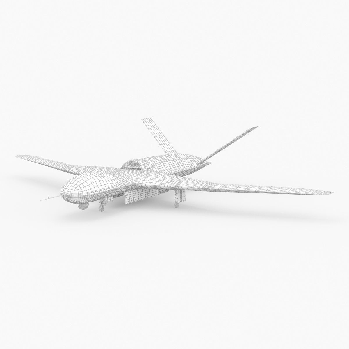 General Atomics Predator C Avenger UAV Drone 3D model_39