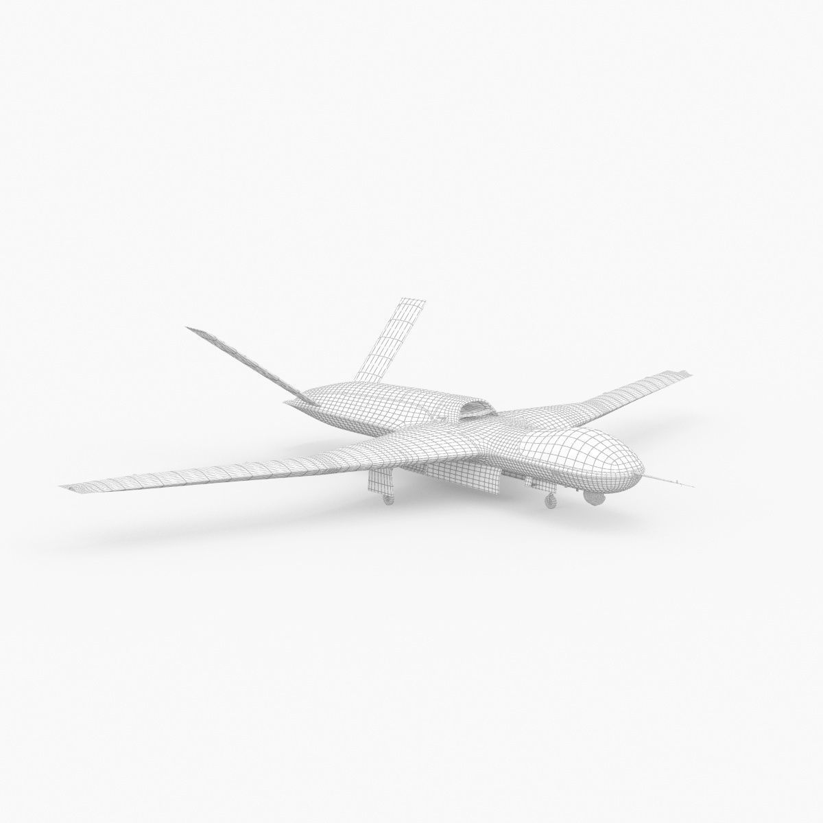 General Atomics Predator C Avenger UAV Drone 3D model_42