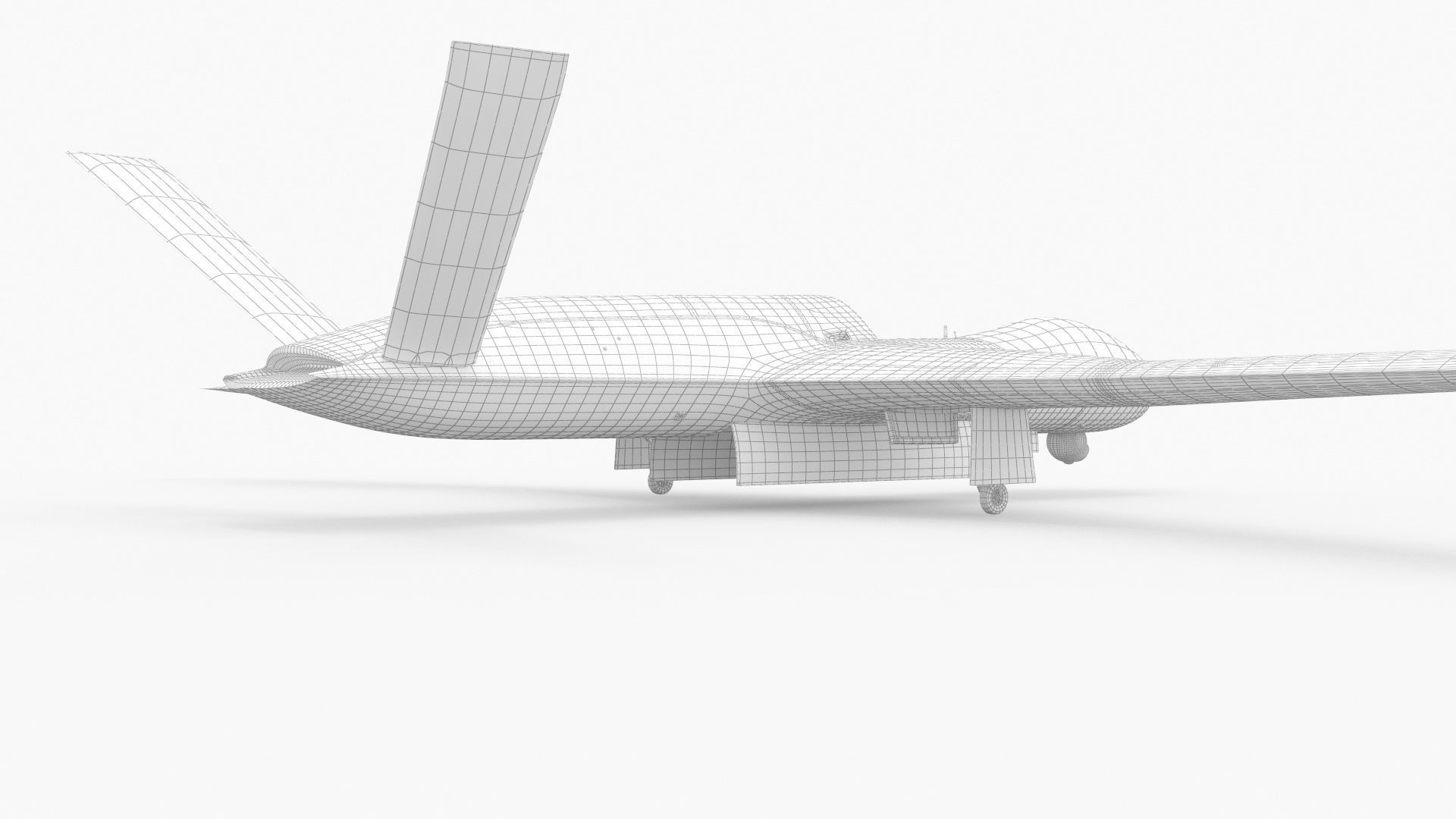 General Atomics Predator C Avenger UAV Drone 3D model_15