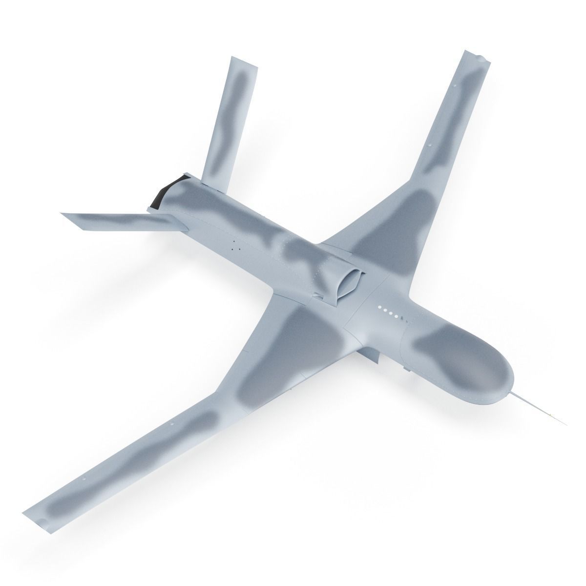 General Atomics Predator C Avenger UAV Drone 3D model_41