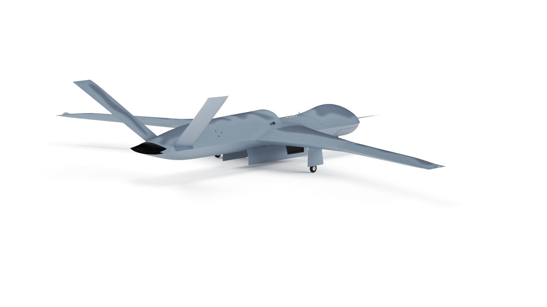 General Atomics Predator C Avenger UAV Drone 3D model_28
