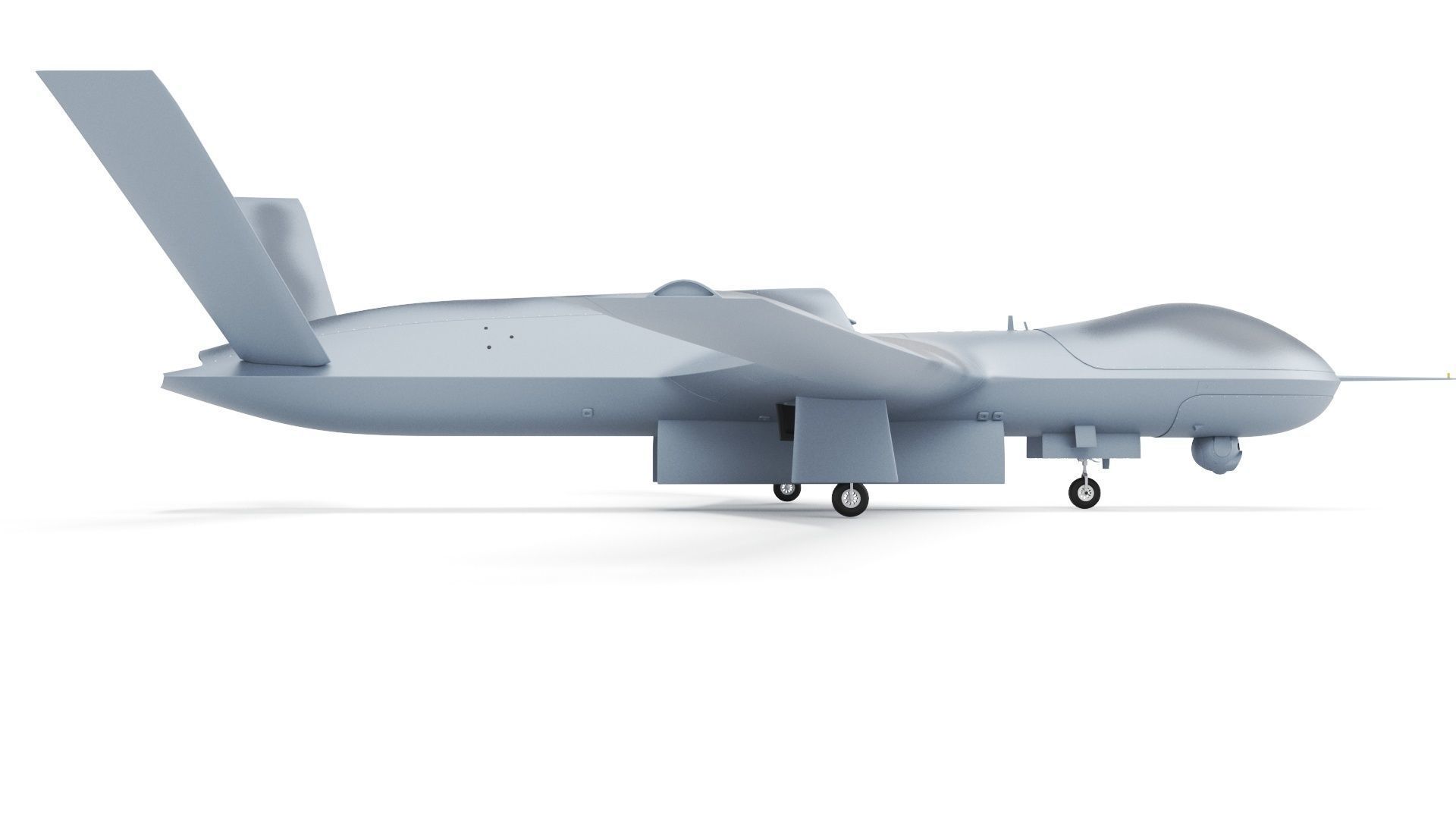 General Atomics Predator C Avenger UAV Drone 3D model_10