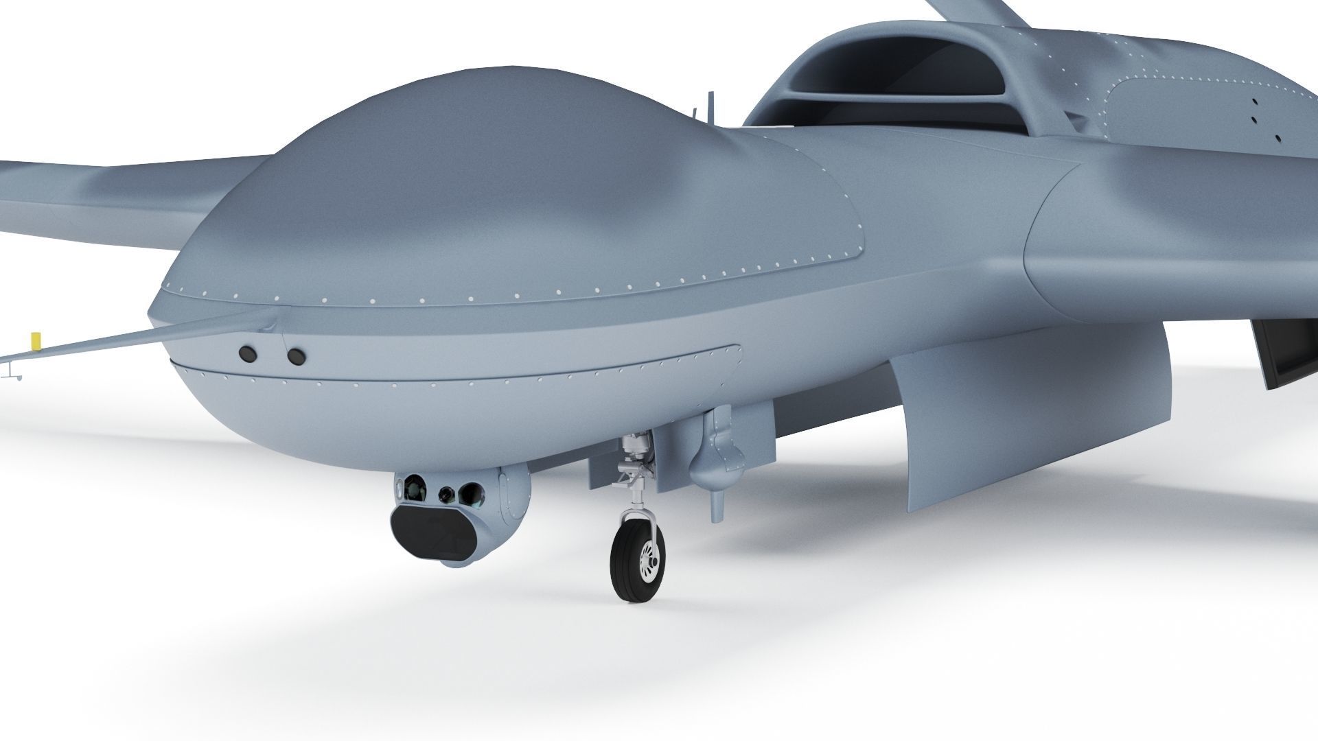 General Atomics Predator C Avenger UAV Drone 3D model_12